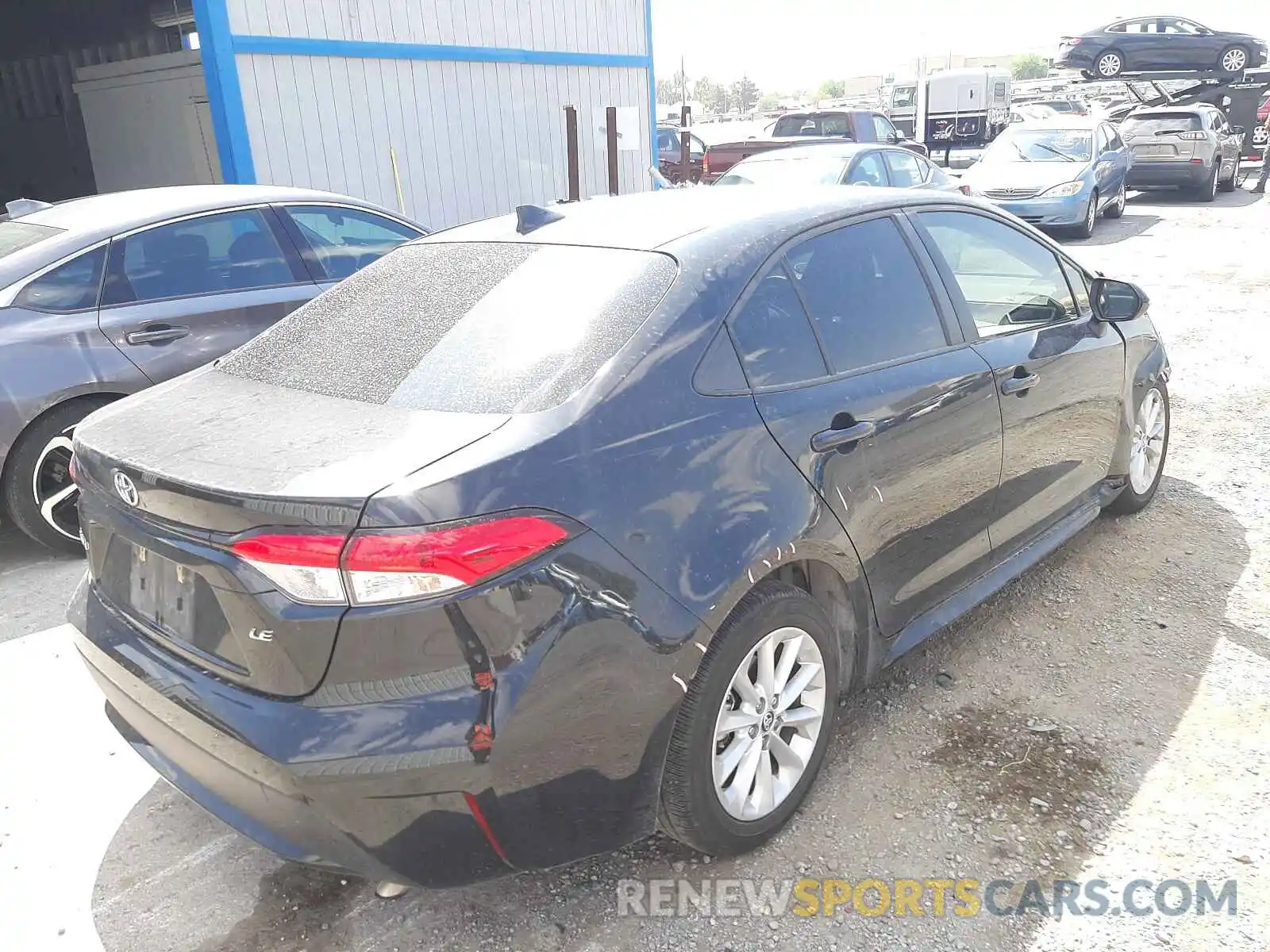 4 Photograph of a damaged car JTDHPRAE5LJ020708 TOYOTA COROLLA 2020