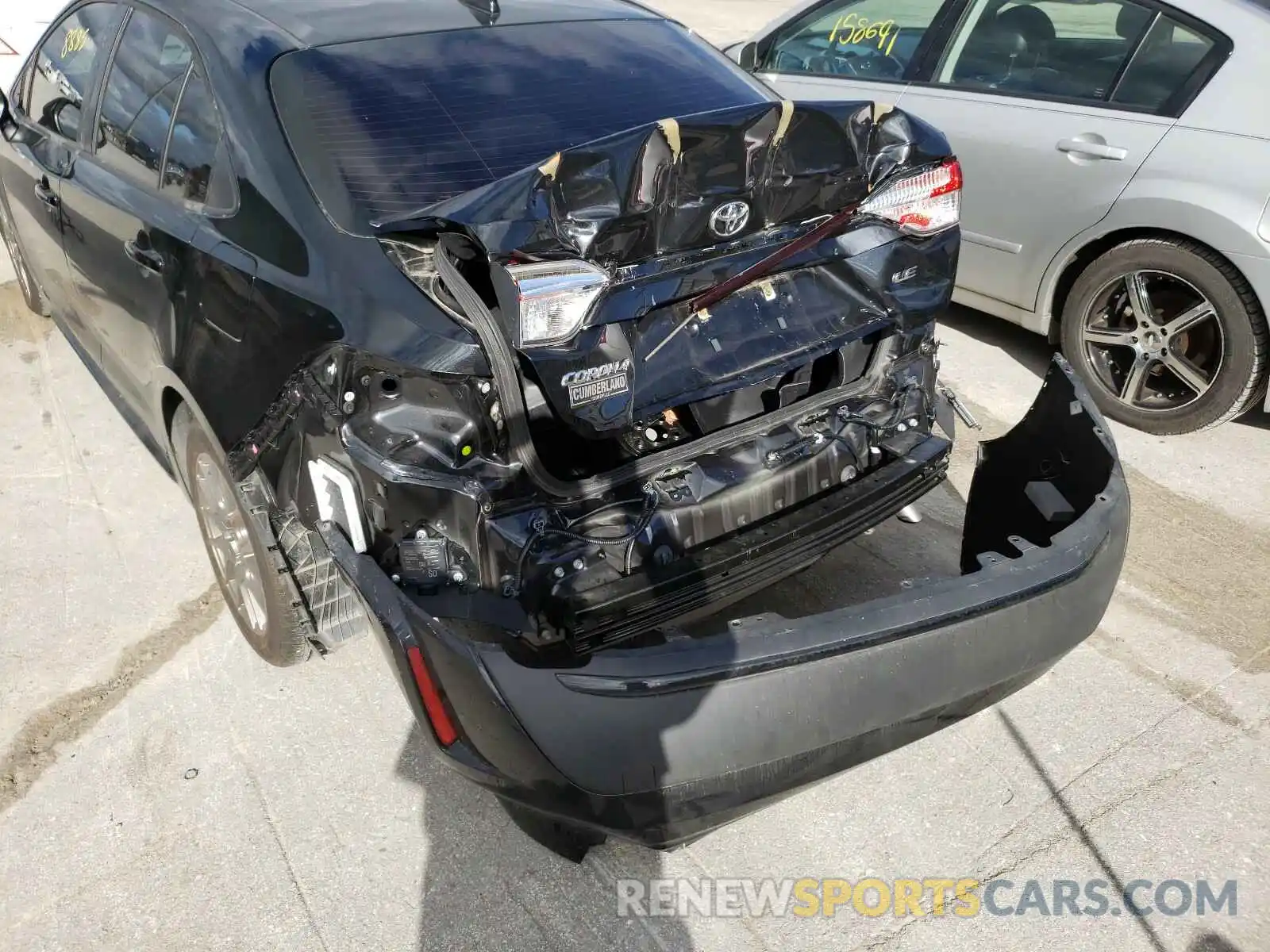 9 Photograph of a damaged car JTDHPRAE5LJ040604 TOYOTA COROLLA 2020