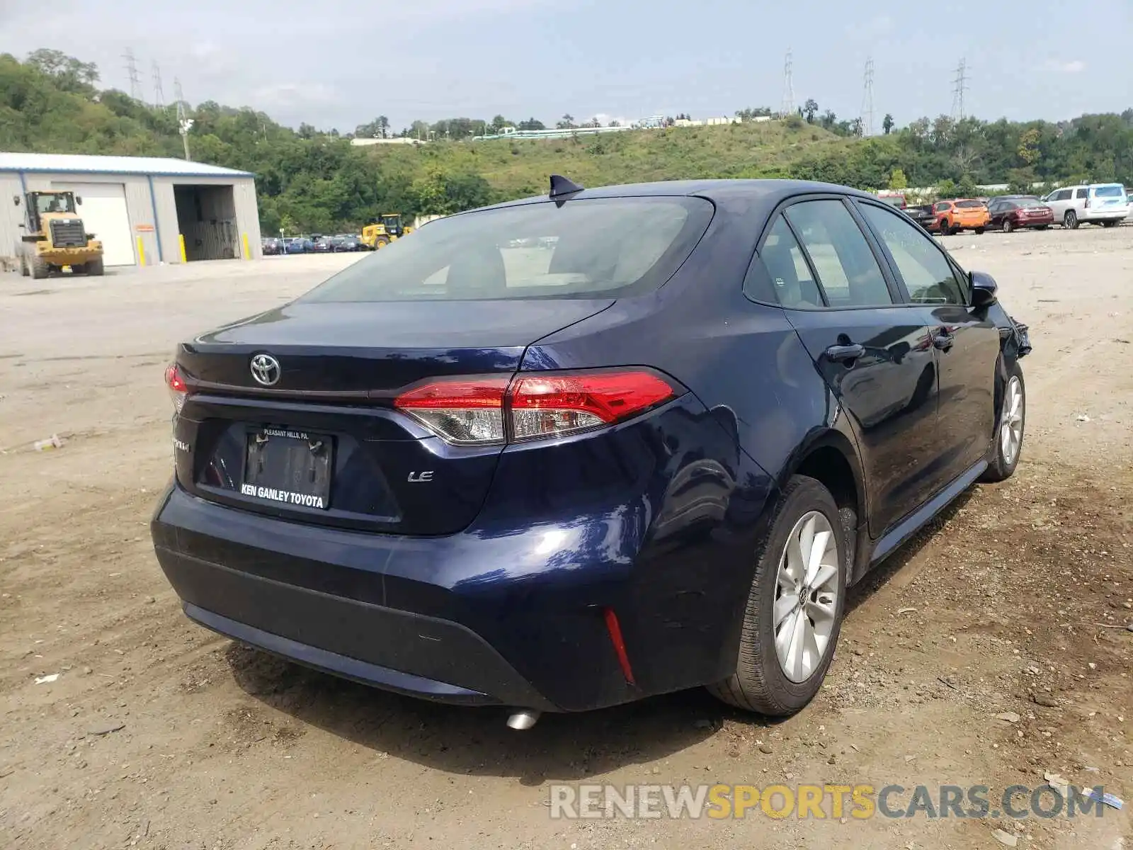 4 Photograph of a damaged car JTDHPRAE5LJ060111 TOYOTA COROLLA 2020