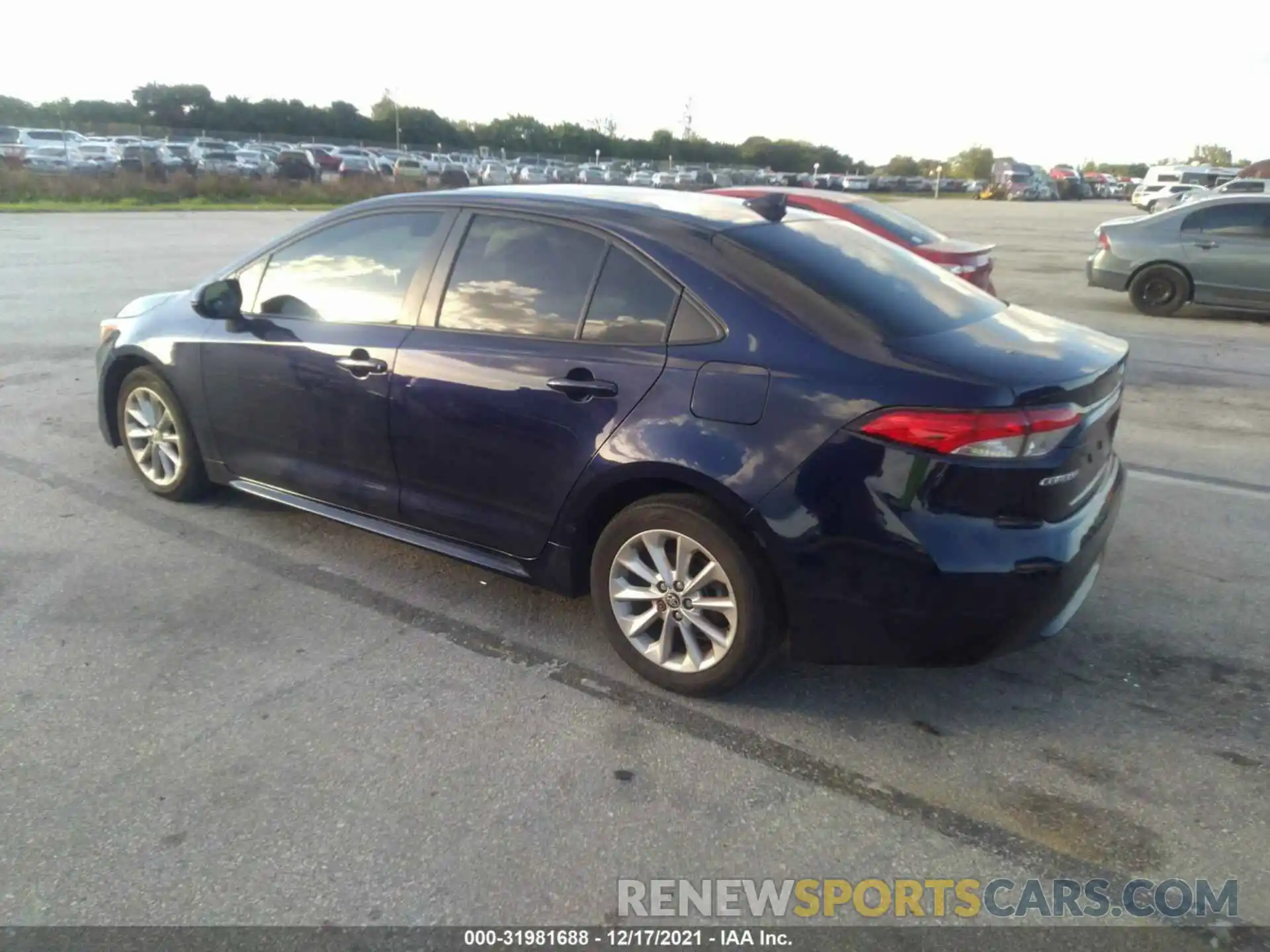 3 Photograph of a damaged car JTDHPRAE5LJ068287 TOYOTA COROLLA 2020