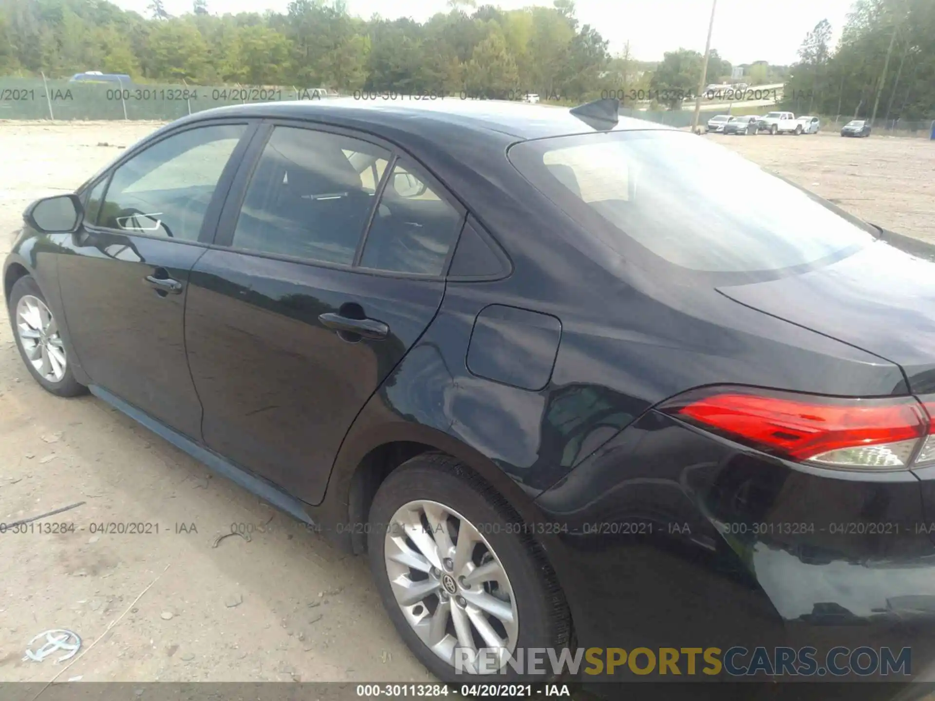 6 Photograph of a damaged car JTDHPRAE5LJ073084 TOYOTA COROLLA 2020