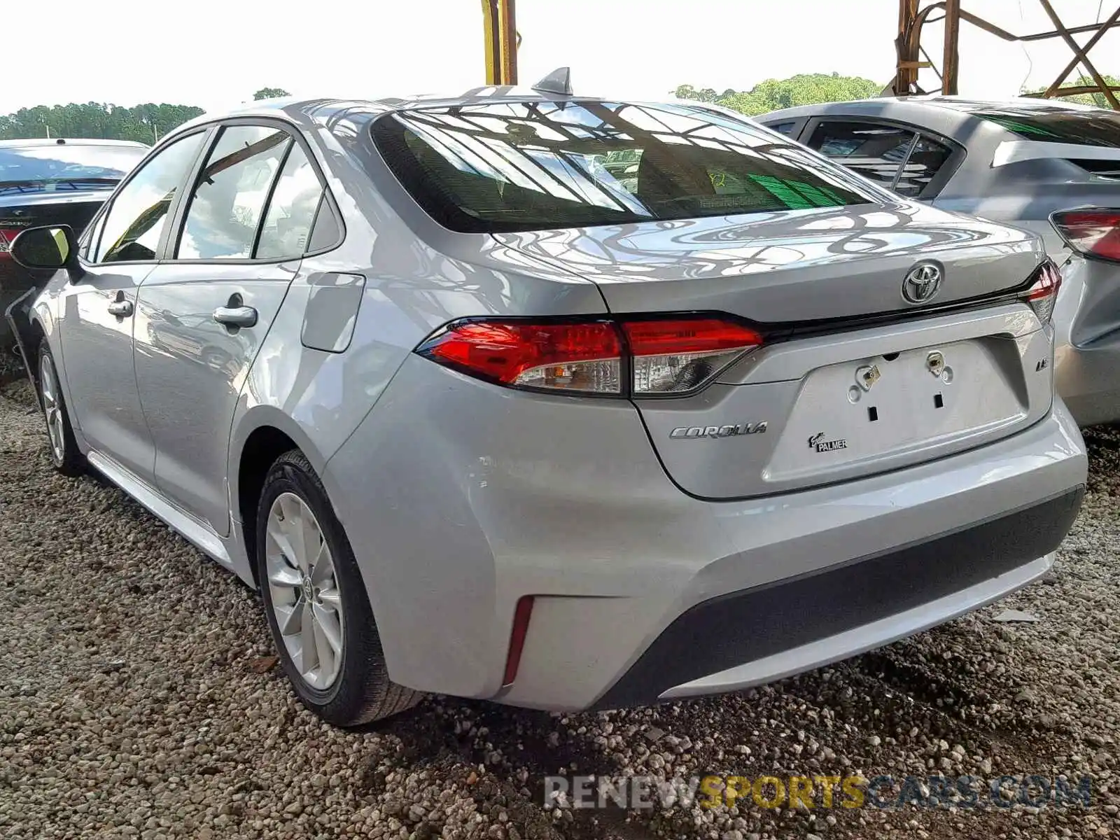 3 Photograph of a damaged car JTDHPRAE6LJ003383 TOYOTA COROLLA 2020