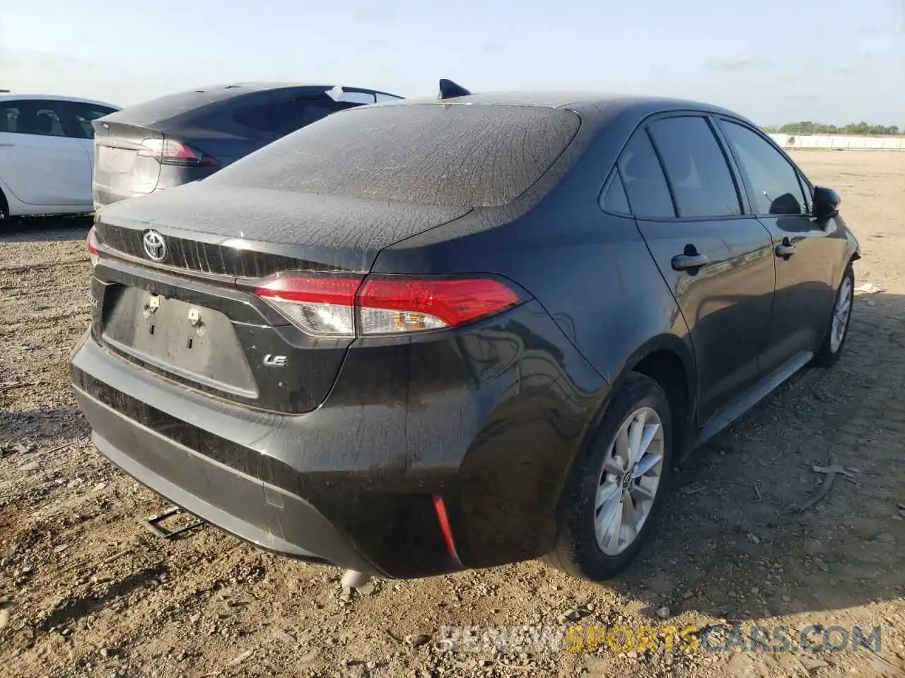 4 Photograph of a damaged car JTDHPRAE6LJ007420 TOYOTA COROLLA 2020