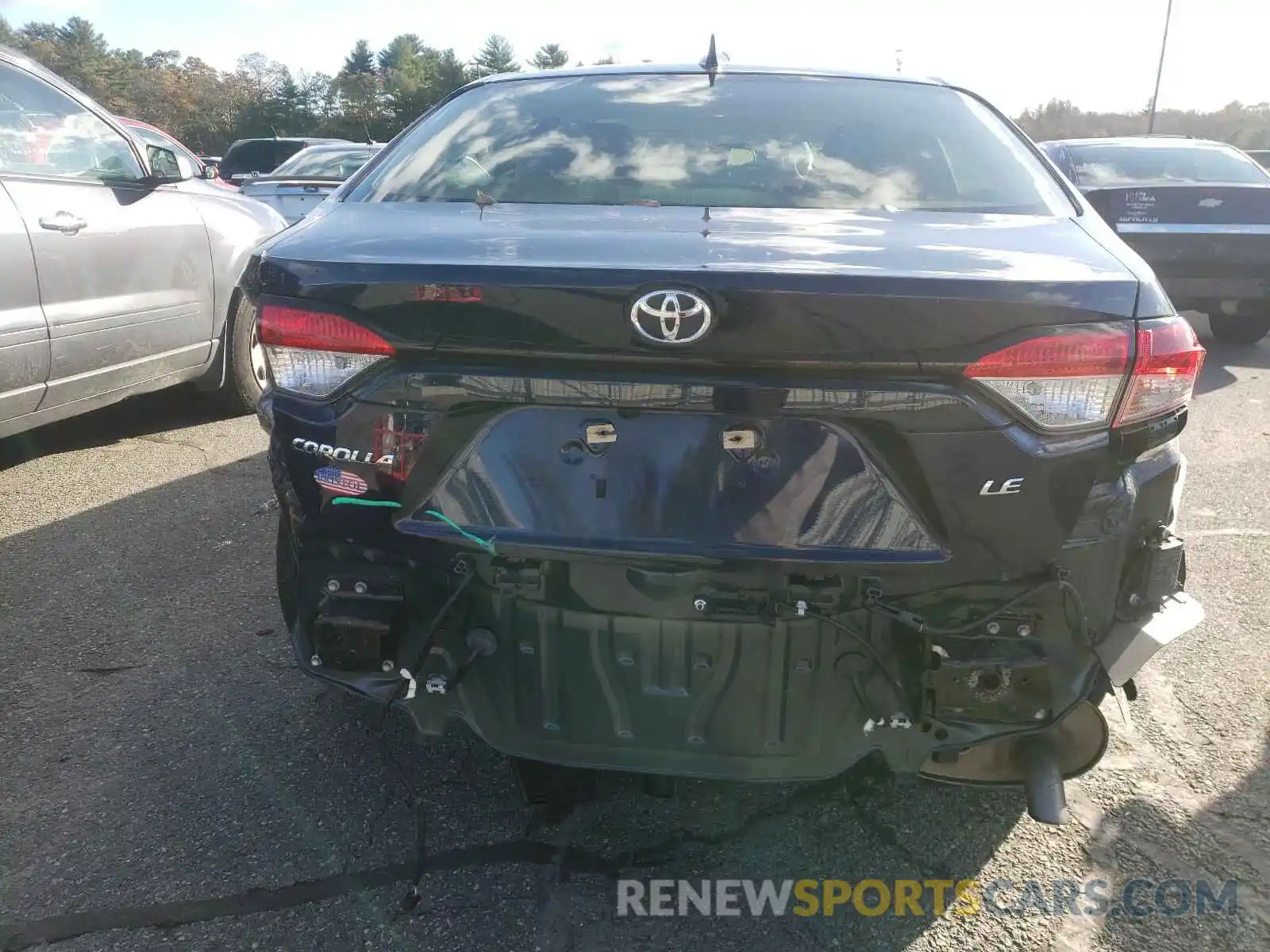 9 Photograph of a damaged car JTDHPRAE6LJ013542 TOYOTA COROLLA 2020