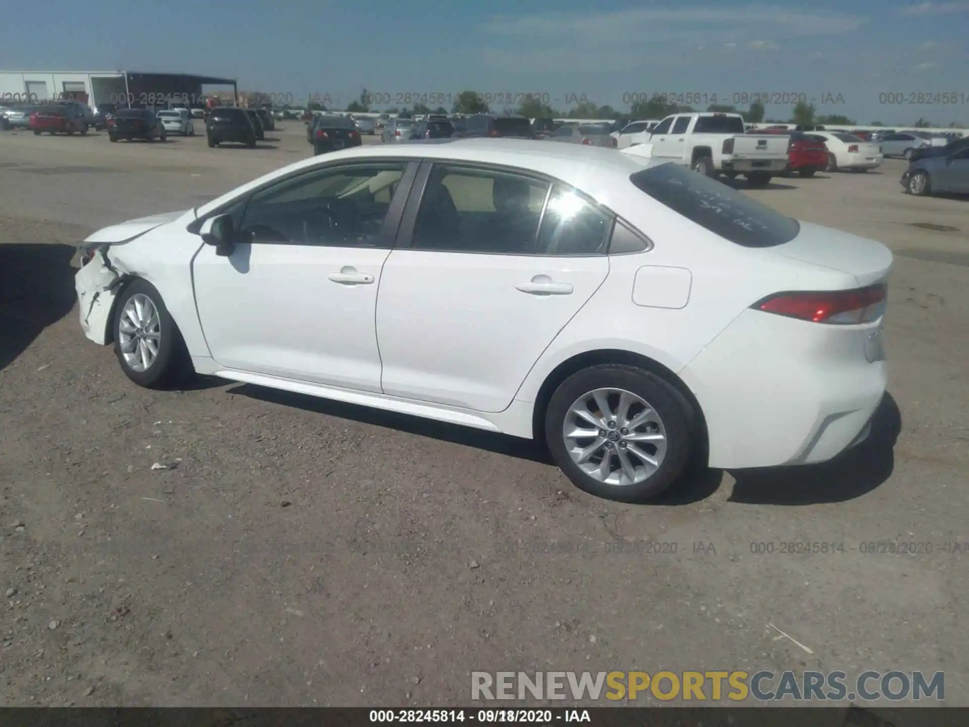 14 Photograph of a damaged car JTDHPRAE6LJ015159 TOYOTA COROLLA 2020