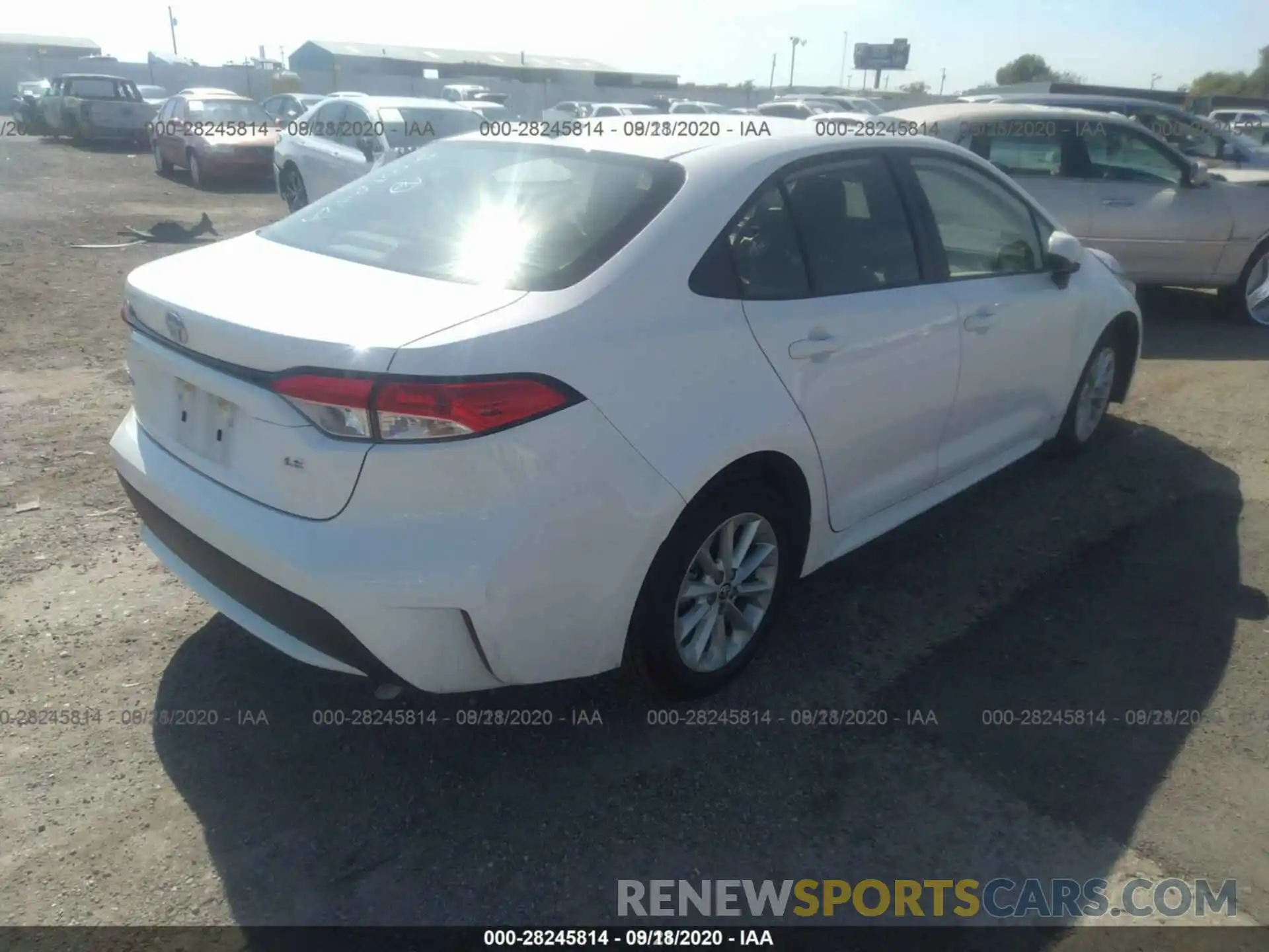 15 Photograph of a damaged car JTDHPRAE6LJ015159 TOYOTA COROLLA 2020