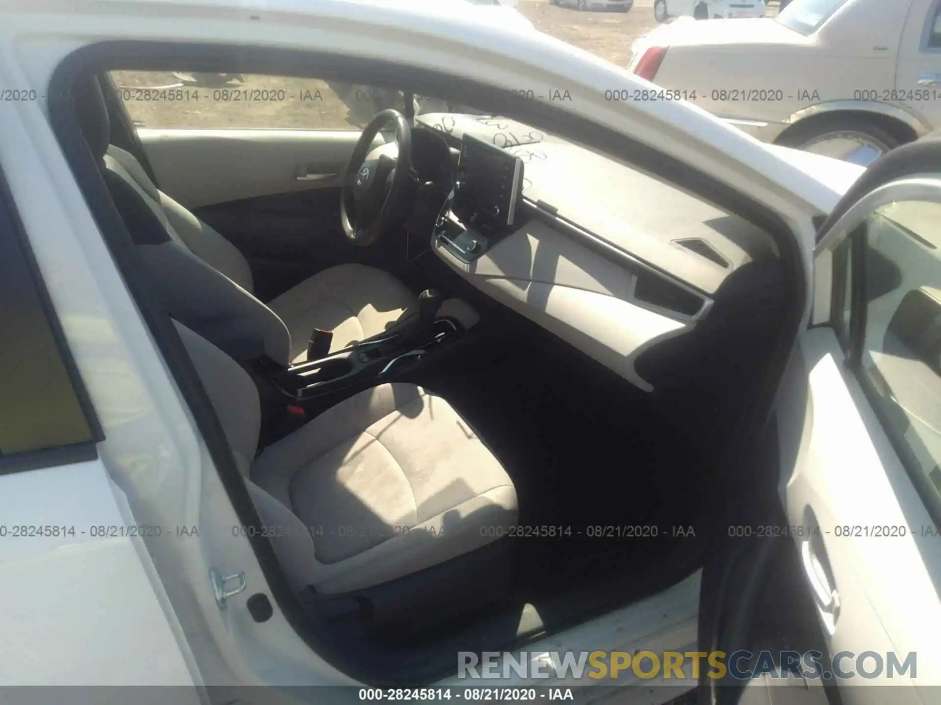 5 Photograph of a damaged car JTDHPRAE6LJ015159 TOYOTA COROLLA 2020