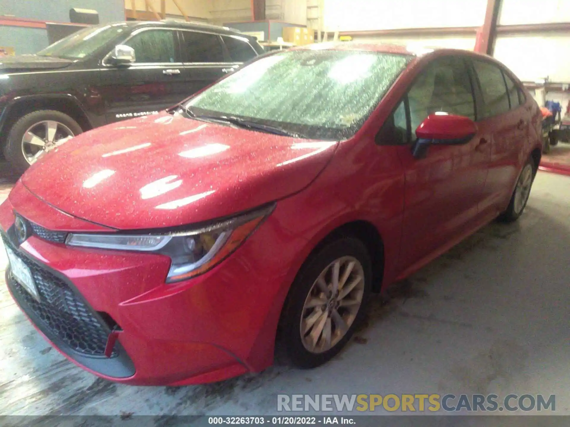 2 Photograph of a damaged car JTDHPRAE6LJ039185 TOYOTA COROLLA 2020