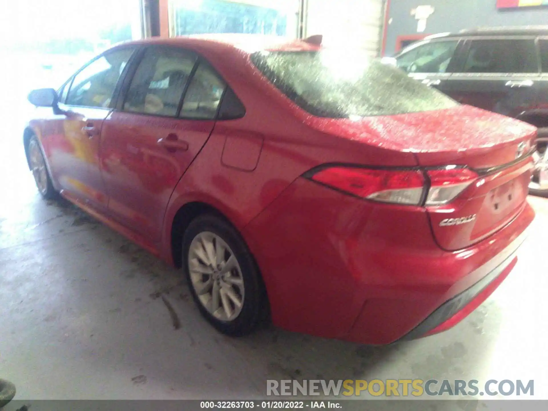 3 Photograph of a damaged car JTDHPRAE6LJ039185 TOYOTA COROLLA 2020