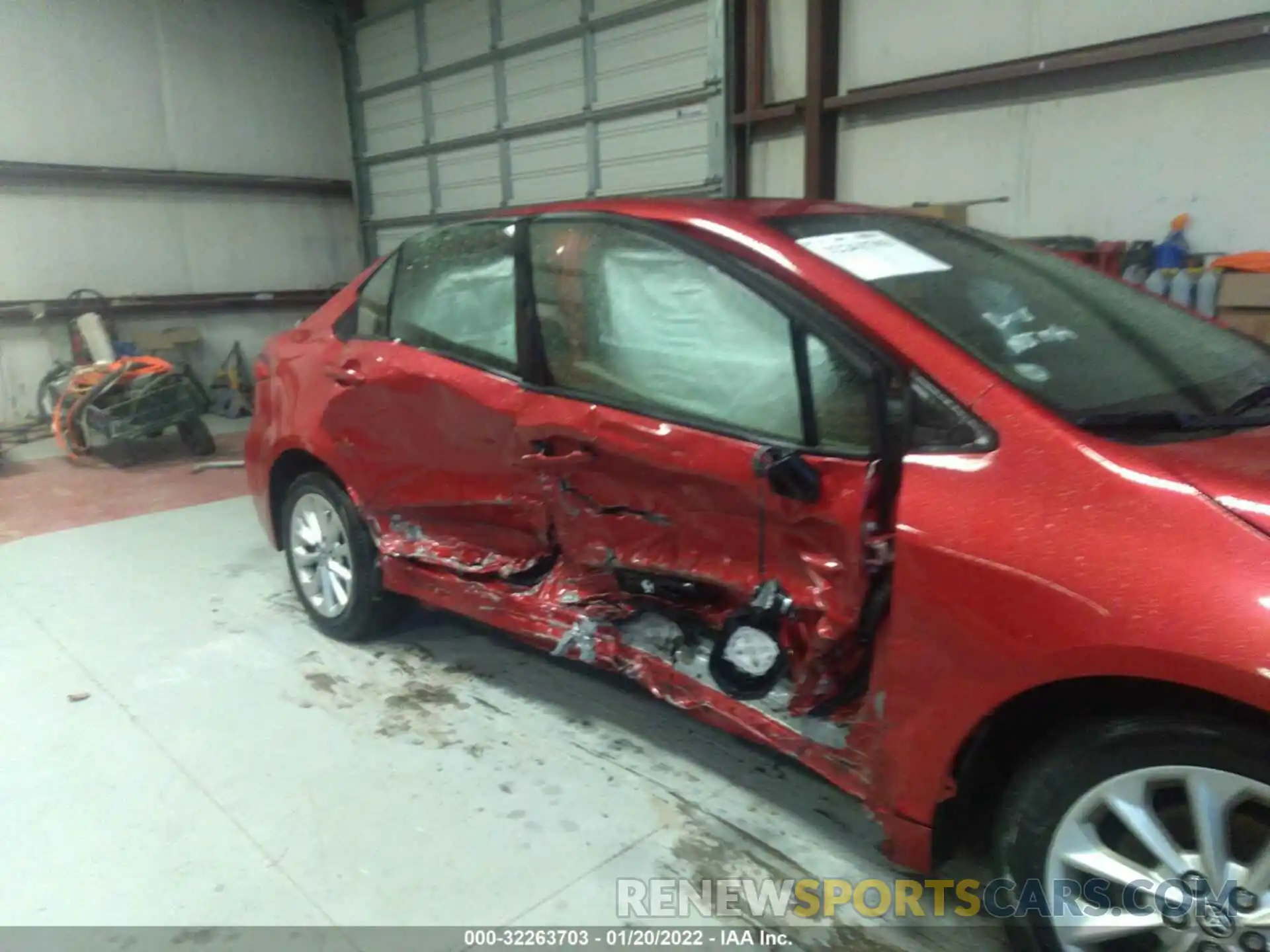 6 Photograph of a damaged car JTDHPRAE6LJ039185 TOYOTA COROLLA 2020