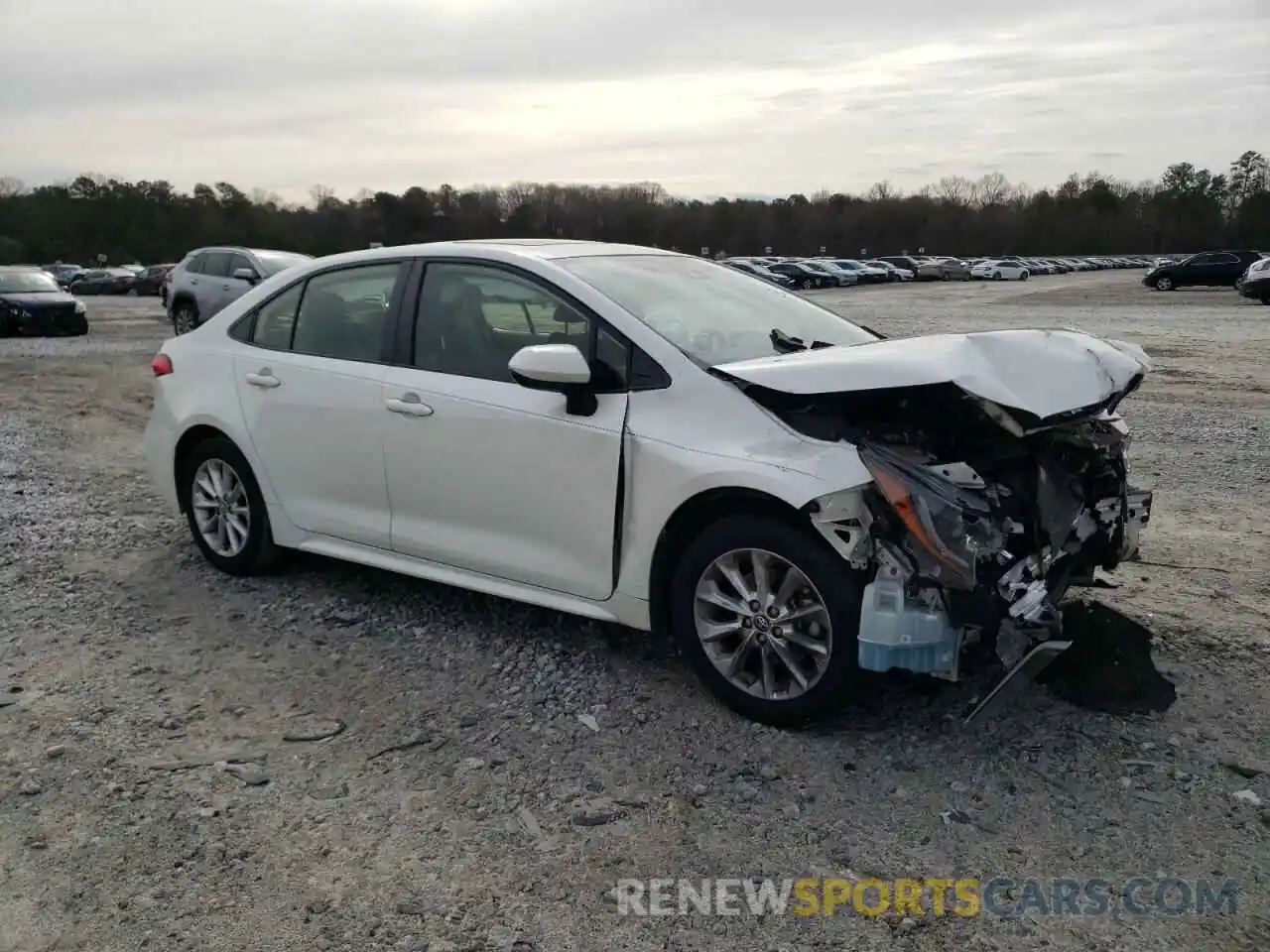 4 Photograph of a damaged car JTDHPRAE6LJ063597 TOYOTA COROLLA 2020