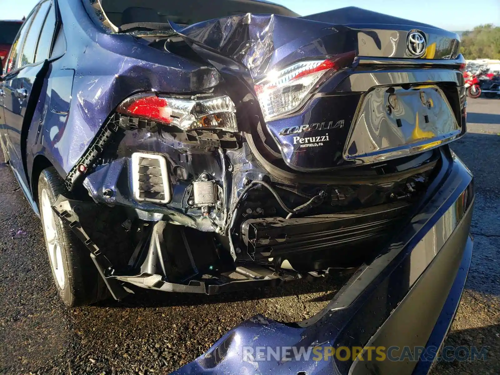 9 Photograph of a damaged car JTDHPRAE6LJ070582 TOYOTA COROLLA 2020