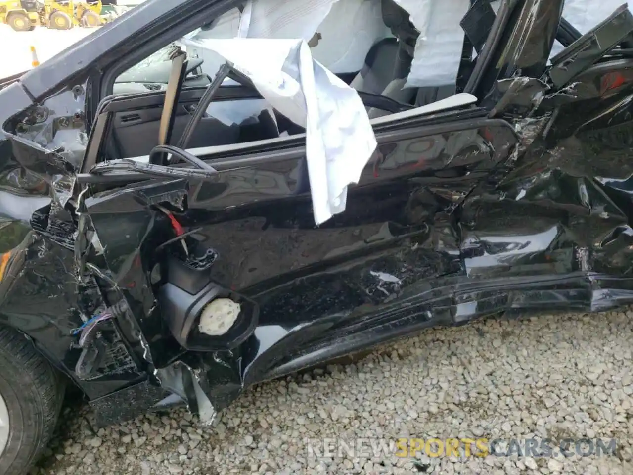 10 Photograph of a damaged car JTDHPRAE6LJ070825 TOYOTA COROLLA 2020