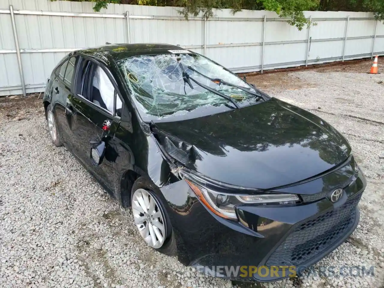 9 Photograph of a damaged car JTDHPRAE6LJ070825 TOYOTA COROLLA 2020