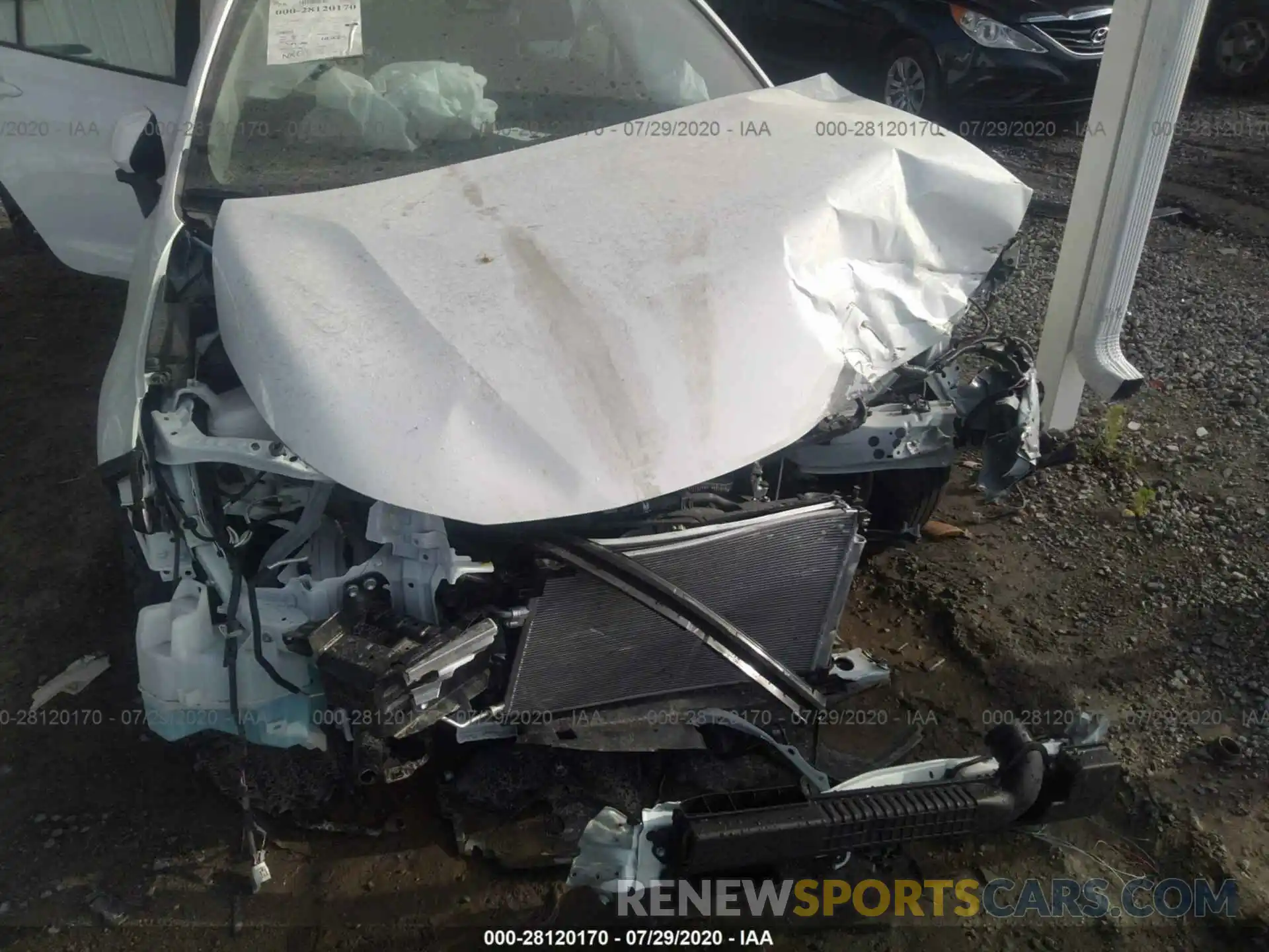 6 Photograph of a damaged car JTDHPRAE6LJ074468 TOYOTA COROLLA 2020
