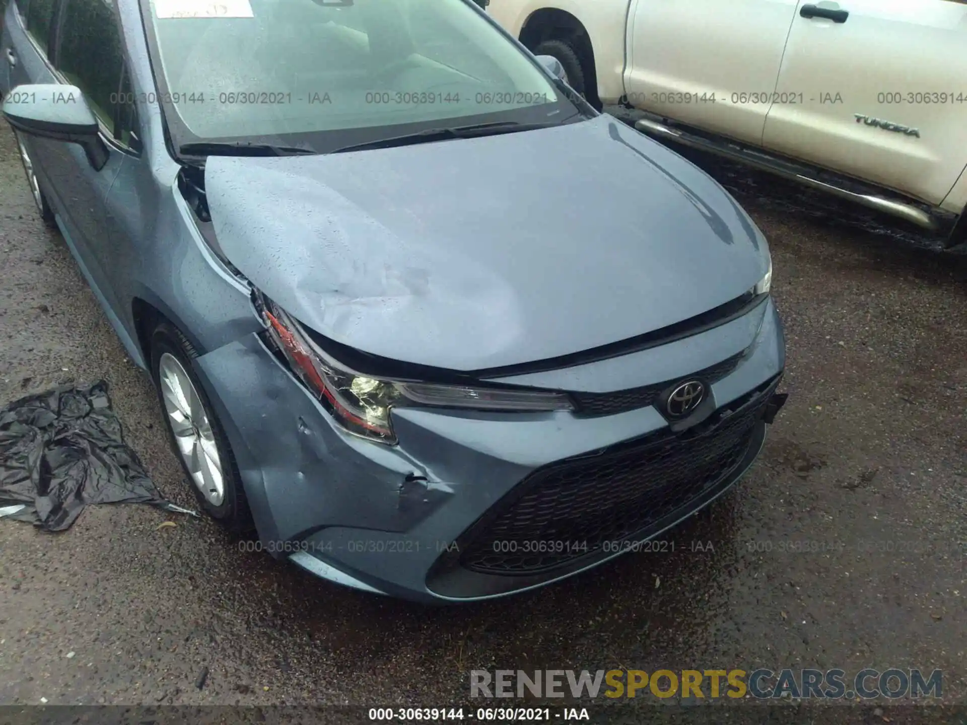 6 Photograph of a damaged car JTDHPRAE6LJ109719 TOYOTA COROLLA 2020