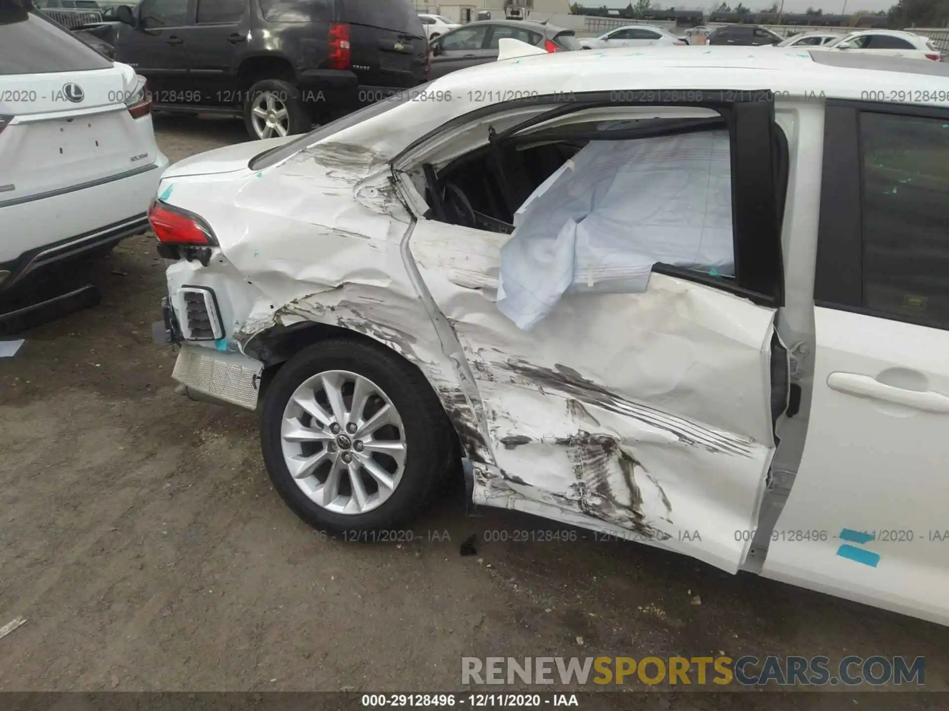 6 Photograph of a damaged car JTDHPRAE7LJ000864 TOYOTA COROLLA 2020
