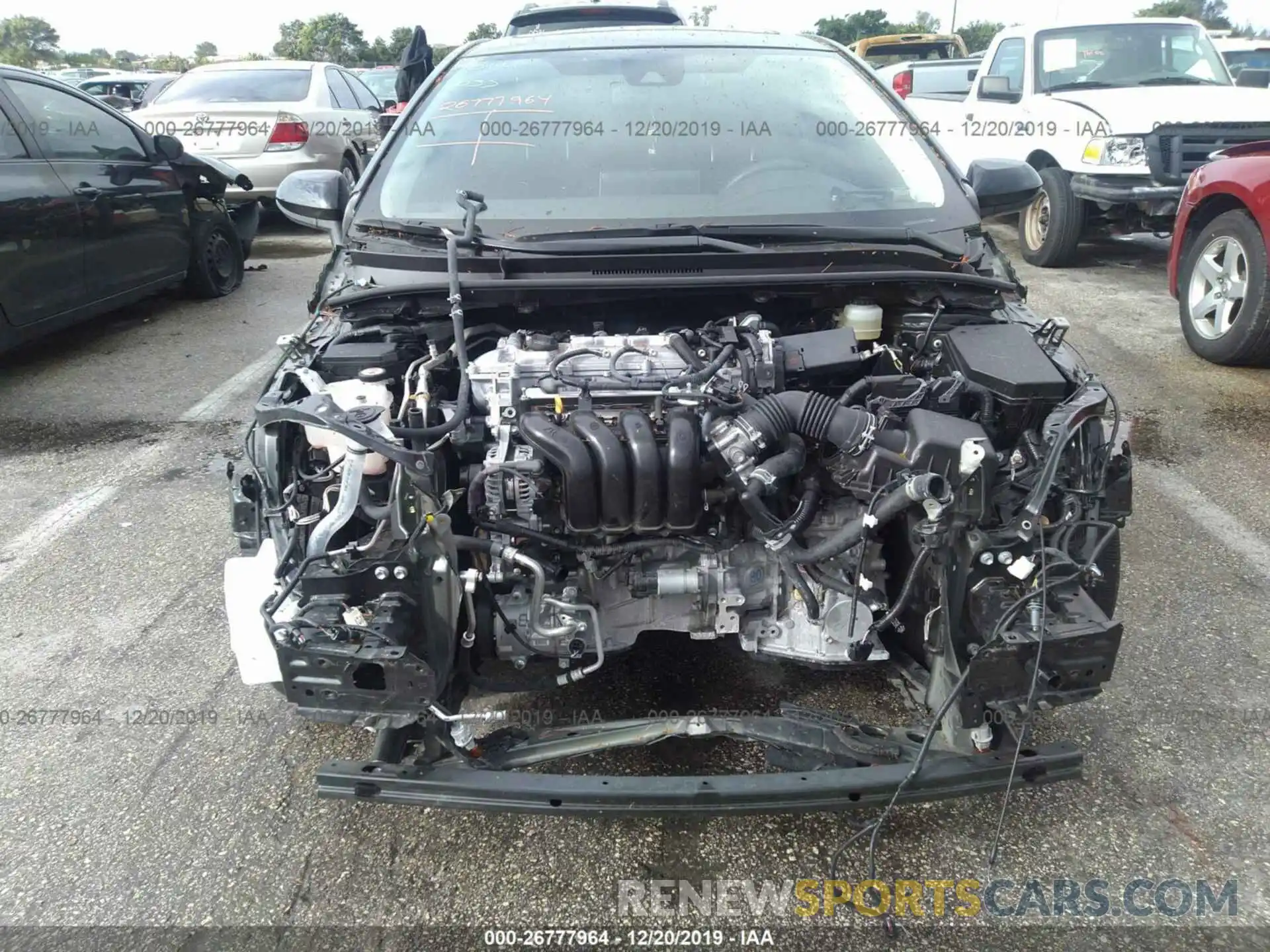 6 Photograph of a damaged car JTDHPRAE7LJ012433 TOYOTA COROLLA 2020