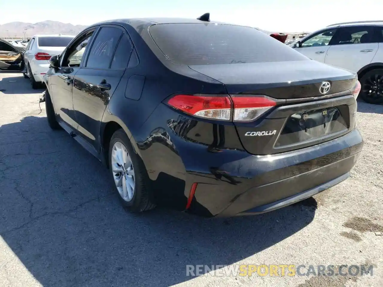 3 Photograph of a damaged car JTDHPRAE7LJ017079 TOYOTA COROLLA 2020