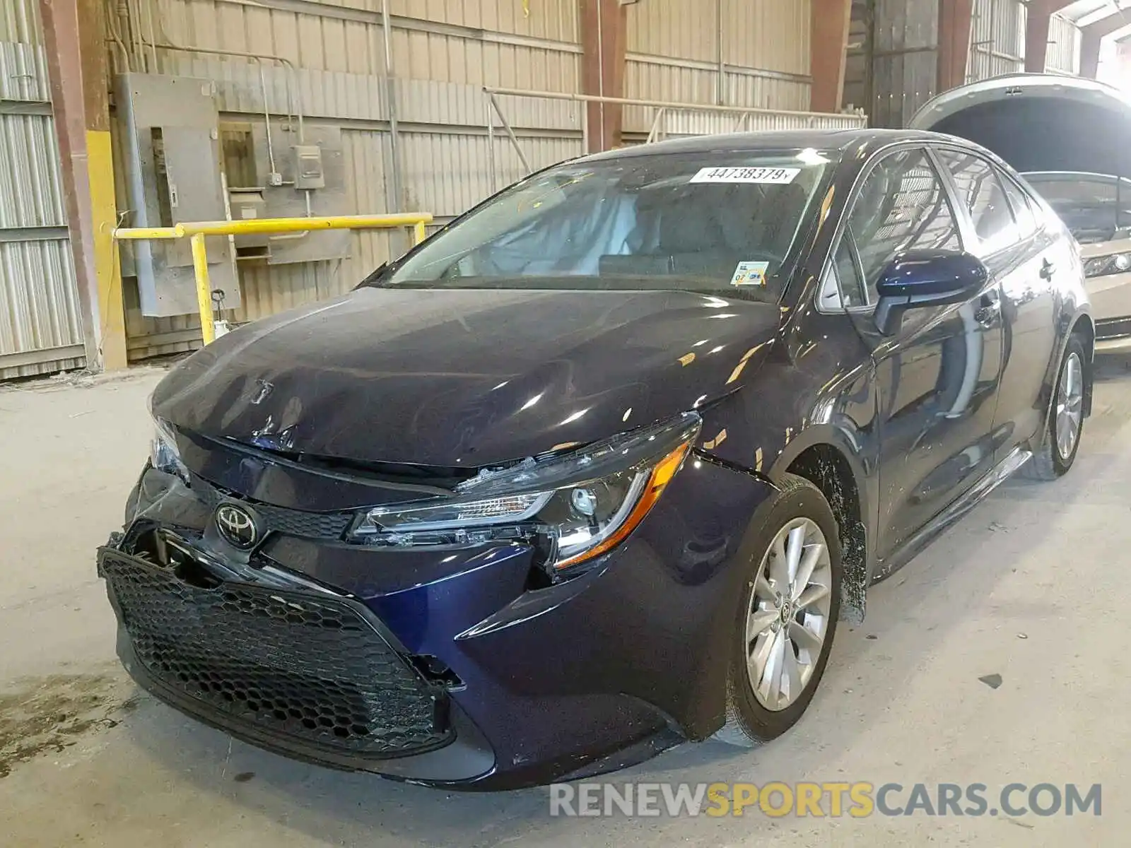 2 Photograph of a damaged car JTDHPRAE7LJ039454 TOYOTA COROLLA 2020