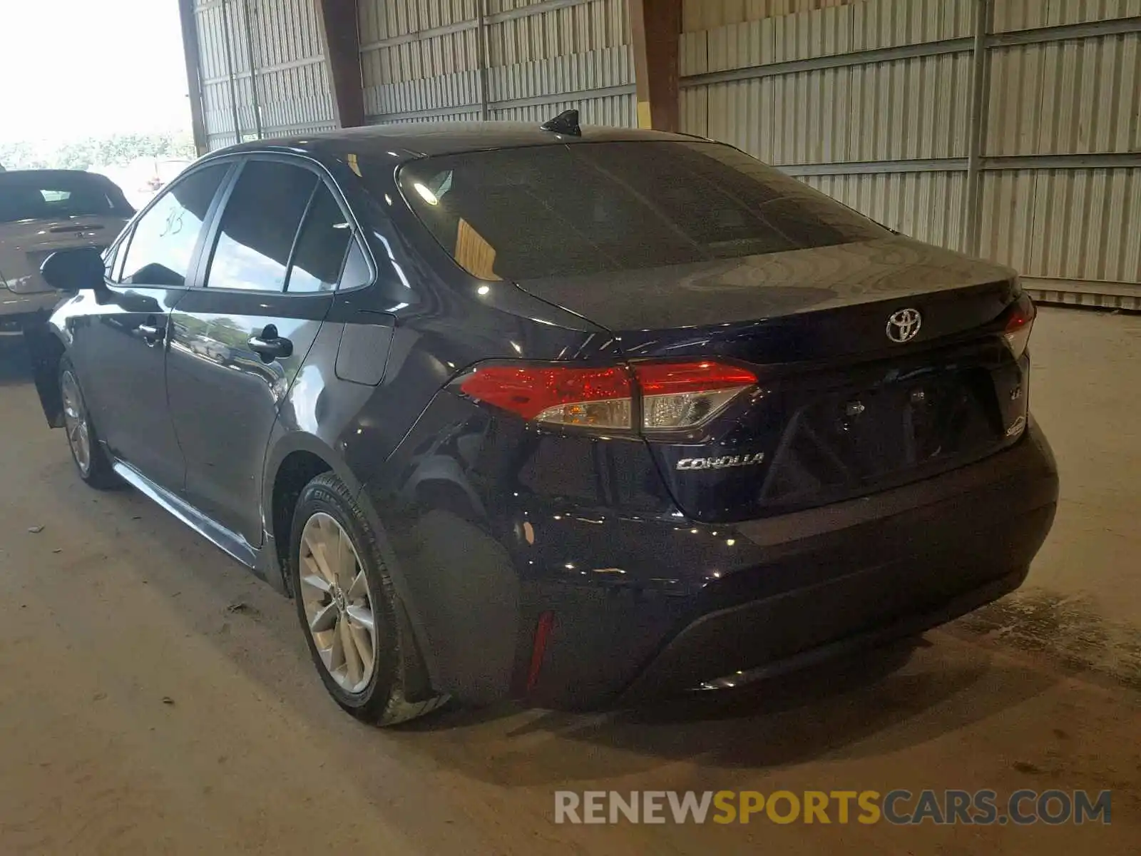 3 Photograph of a damaged car JTDHPRAE7LJ039454 TOYOTA COROLLA 2020