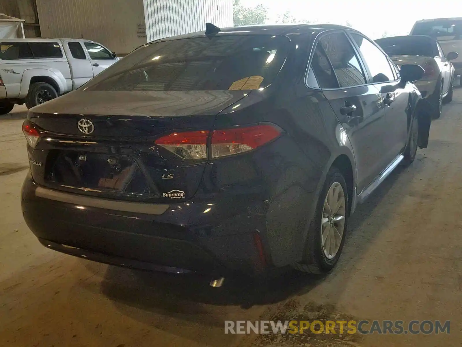 4 Photograph of a damaged car JTDHPRAE7LJ039454 TOYOTA COROLLA 2020