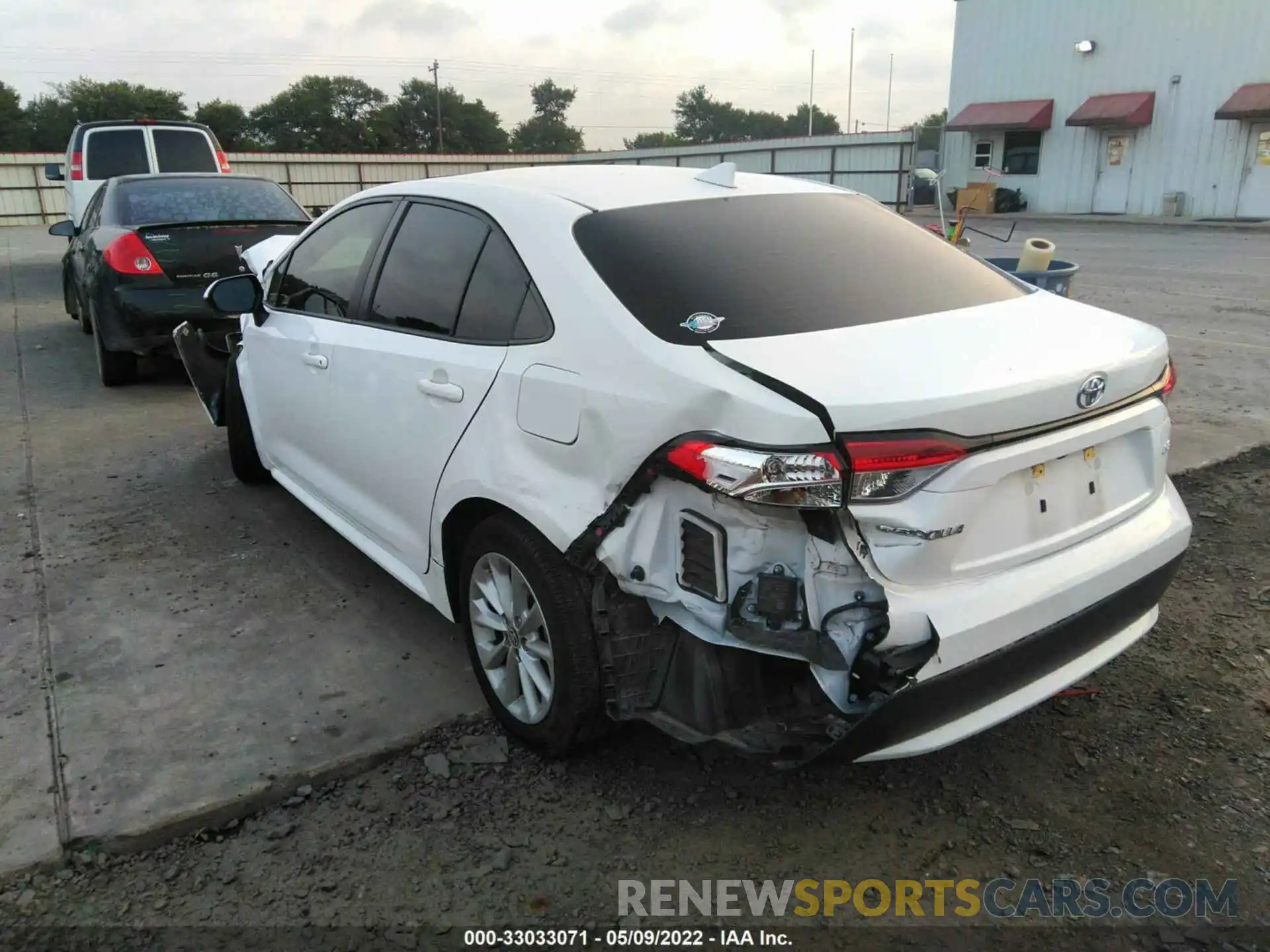 3 Photograph of a damaged car JTDHPRAE7LJ043214 TOYOTA COROLLA 2020