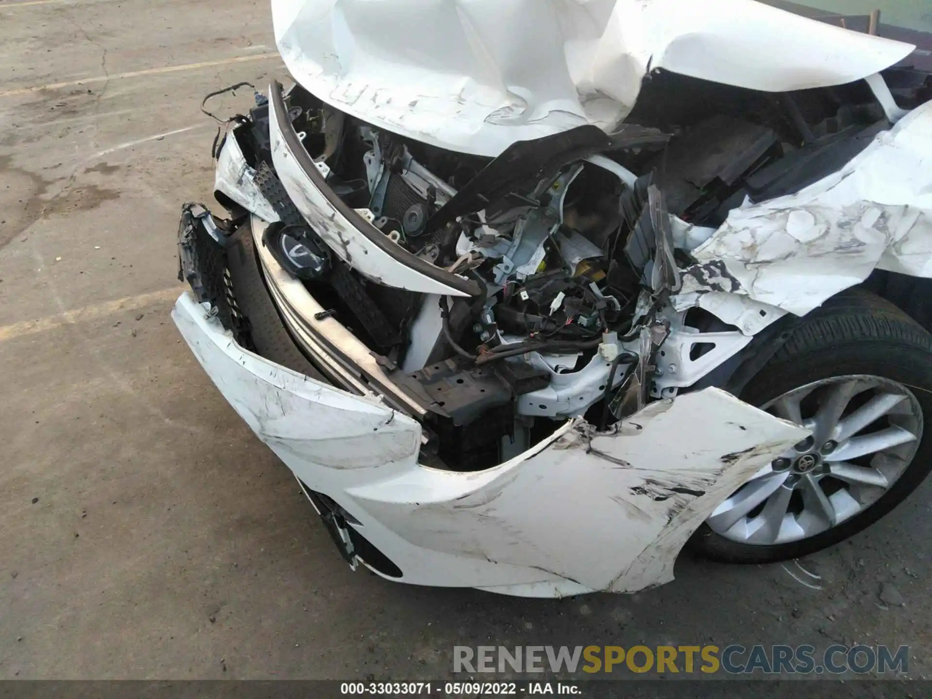 6 Photograph of a damaged car JTDHPRAE7LJ043214 TOYOTA COROLLA 2020