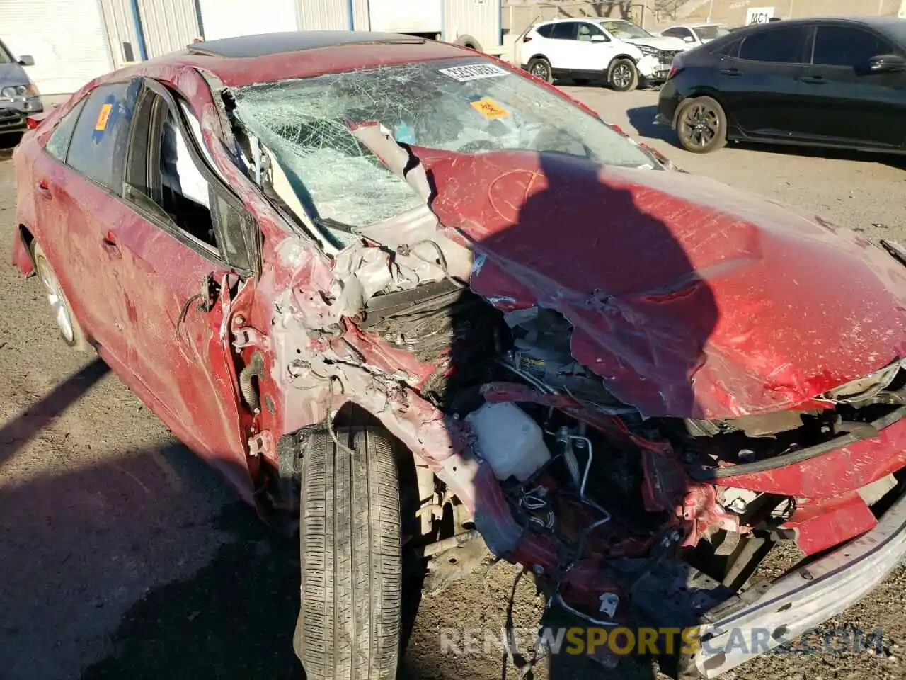 9 Photograph of a damaged car JTDHPRAE7LJ046002 TOYOTA COROLLA 2020