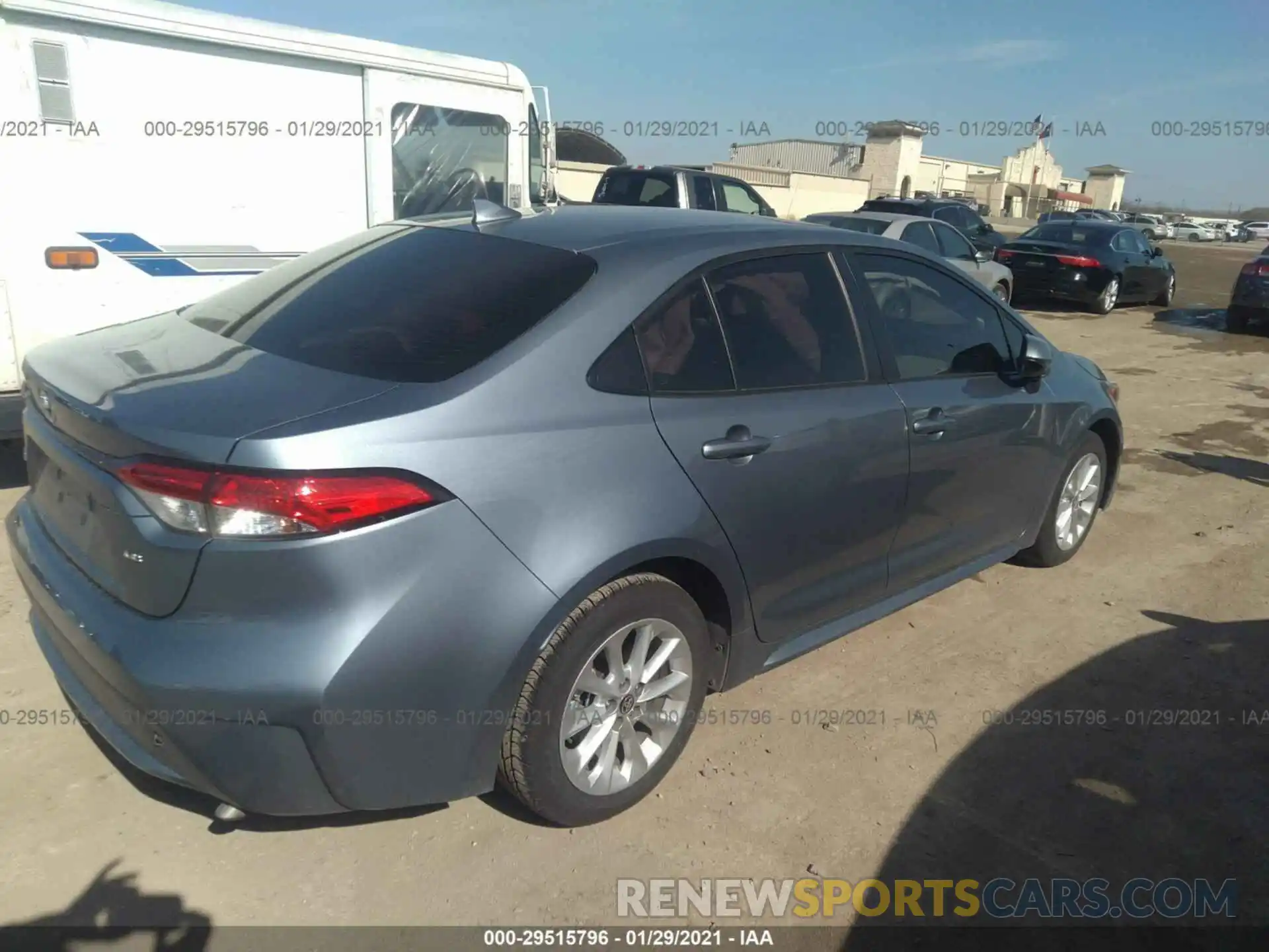 4 Photograph of a damaged car JTDHPRAE7LJ047330 TOYOTA COROLLA 2020