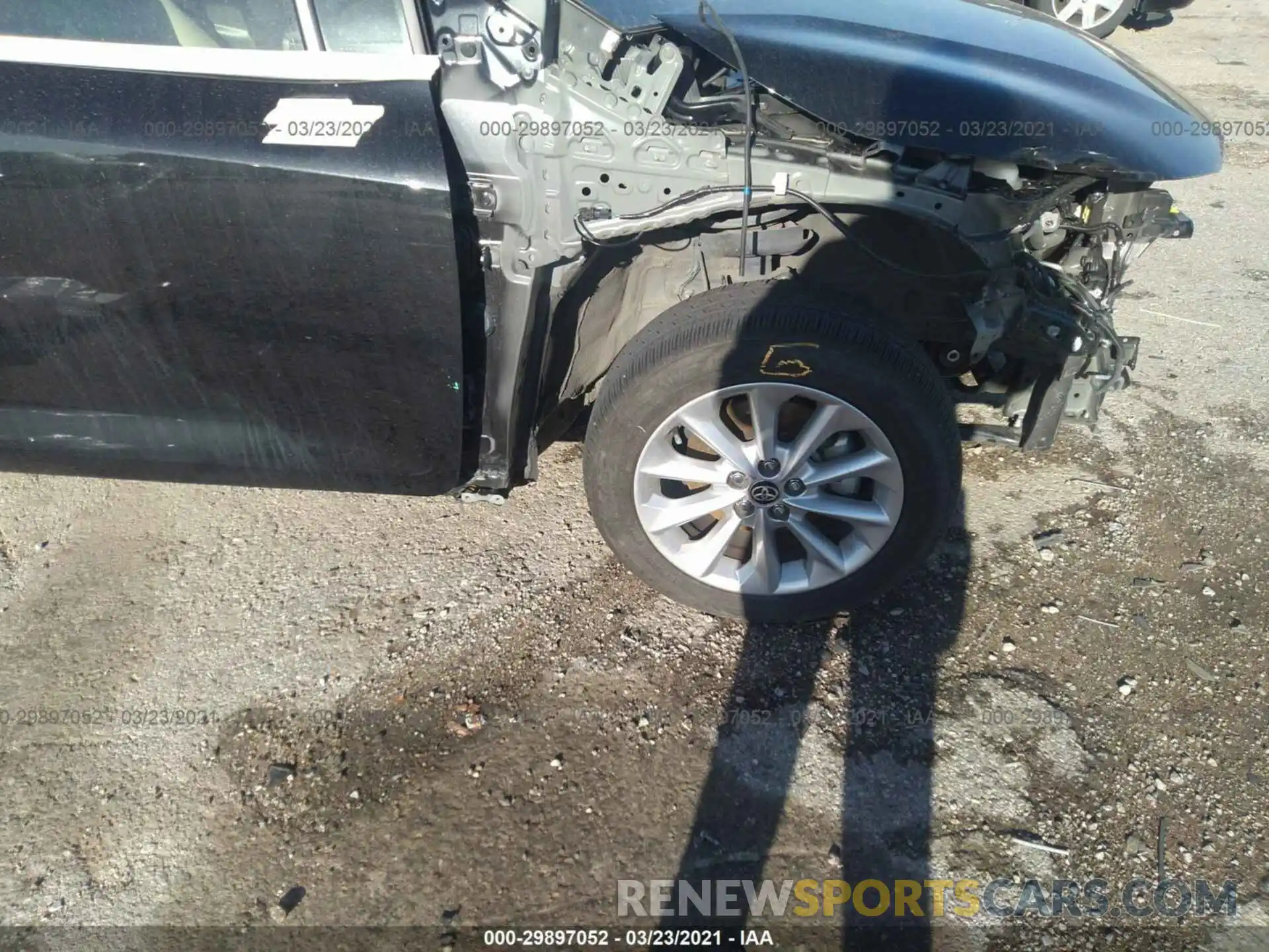 14 Photograph of a damaged car JTDHPRAE7LJ055895 TOYOTA COROLLA 2020