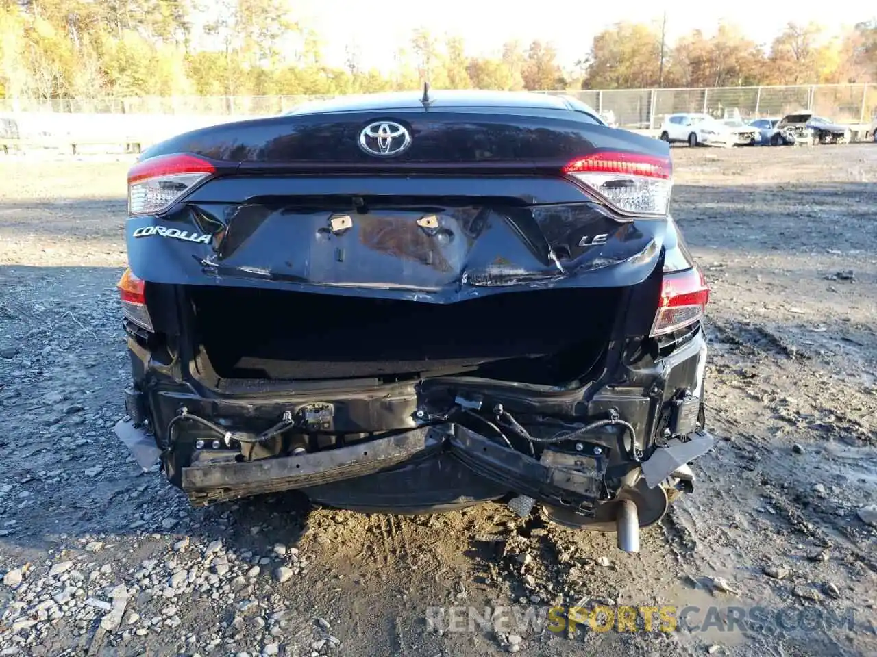 9 Photograph of a damaged car JTDHPRAE7LJ057596 TOYOTA COROLLA 2020