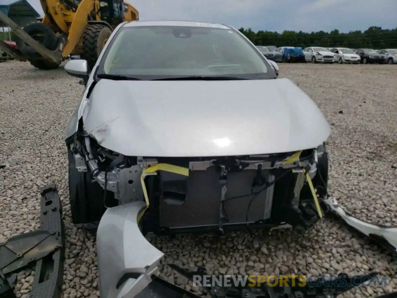 9 Photograph of a damaged car JTDHPRAE7LJ065231 TOYOTA COROLLA 2020