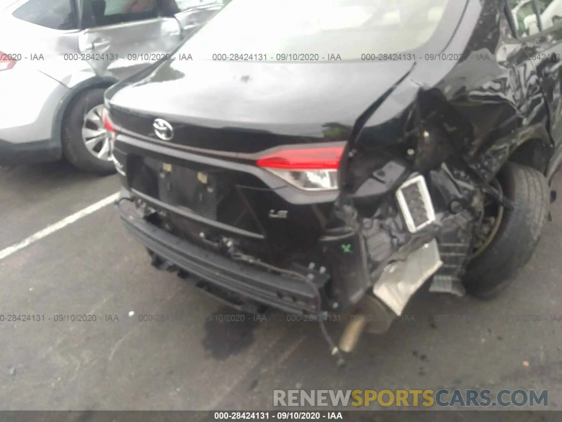 6 Photograph of a damaged car JTDHPRAE7LJ069473 TOYOTA COROLLA 2020