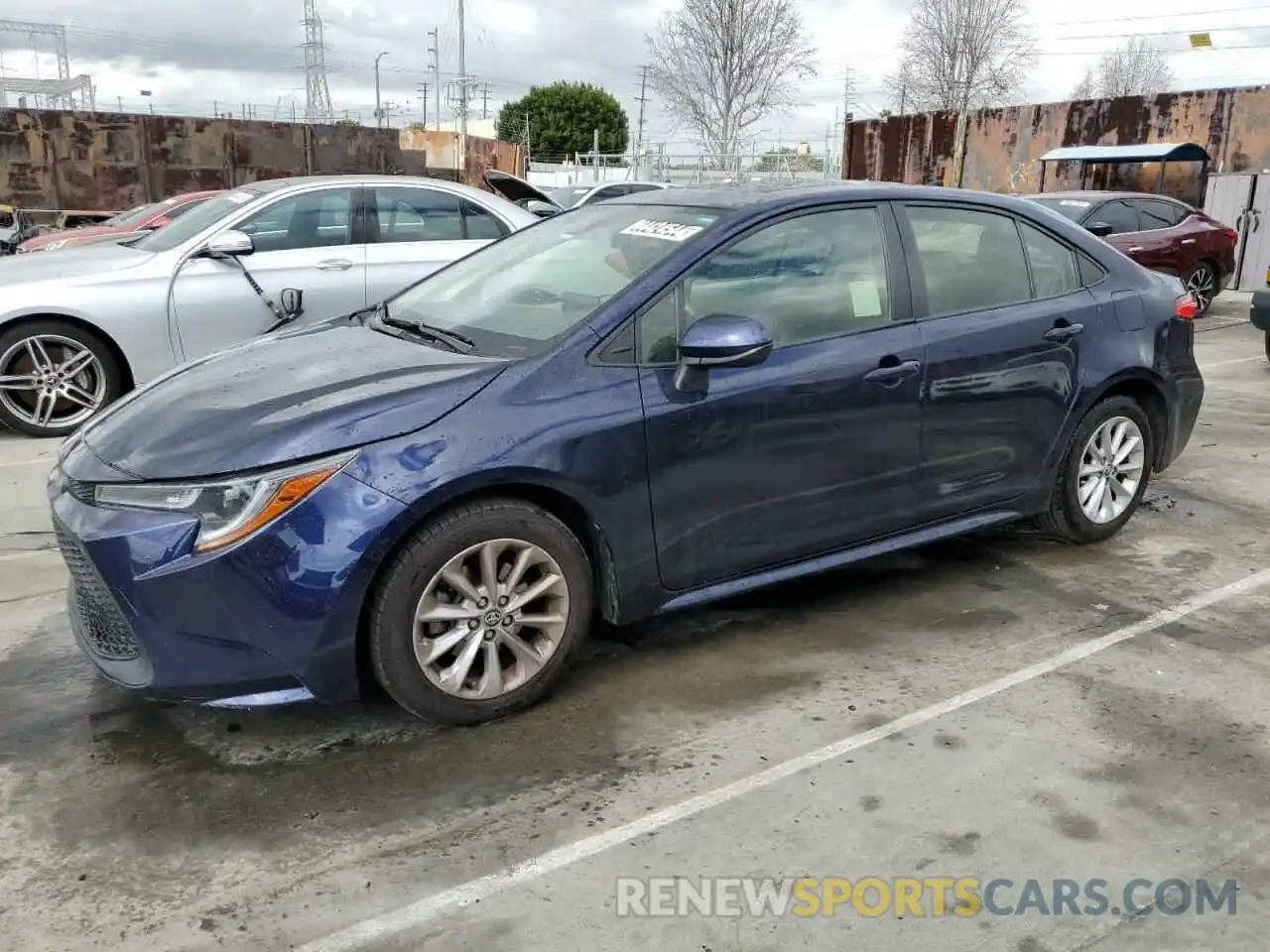 1 Photograph of a damaged car JTDHPRAE7LJ069652 TOYOTA COROLLA 2020