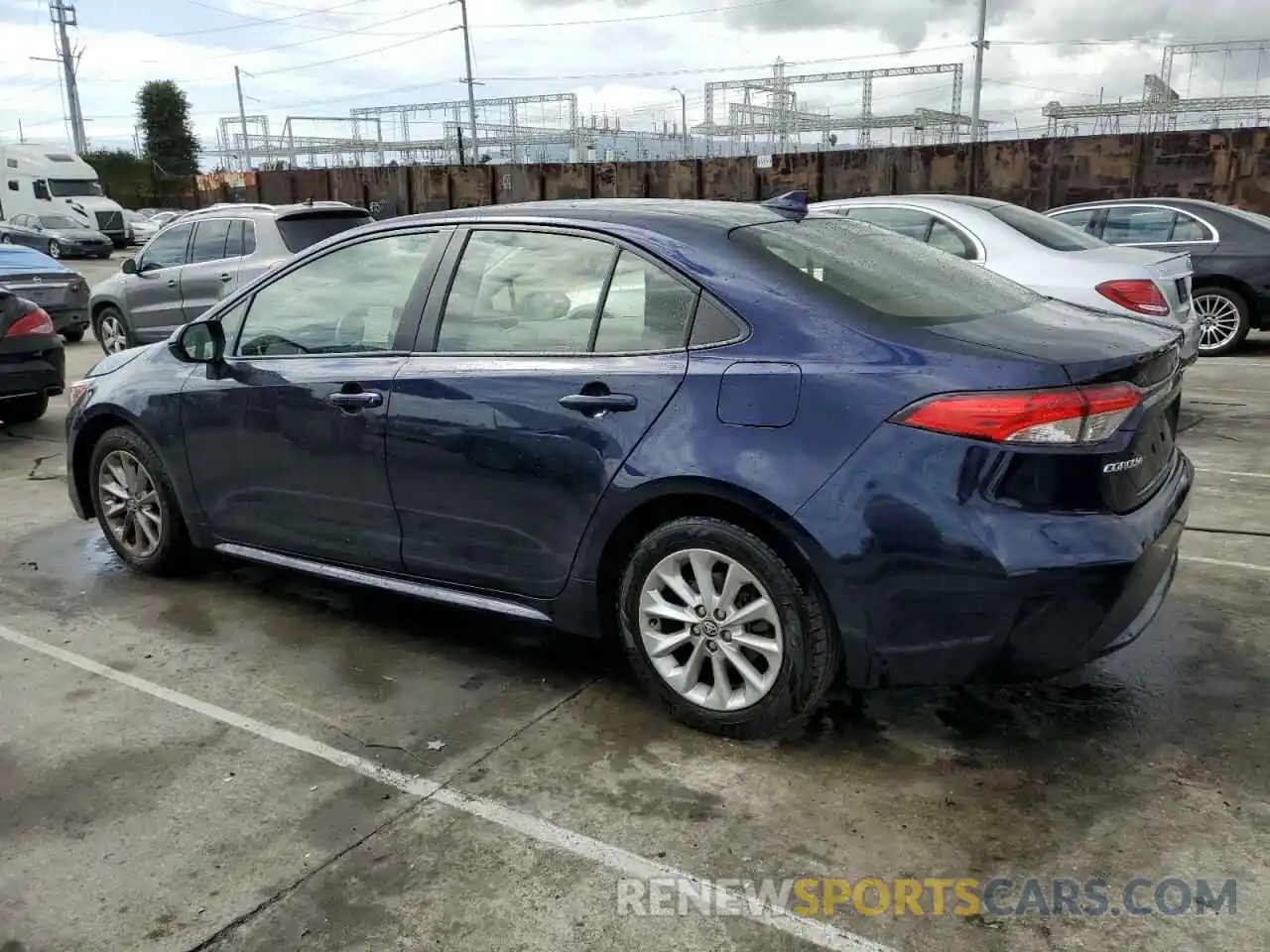 2 Photograph of a damaged car JTDHPRAE7LJ069652 TOYOTA COROLLA 2020