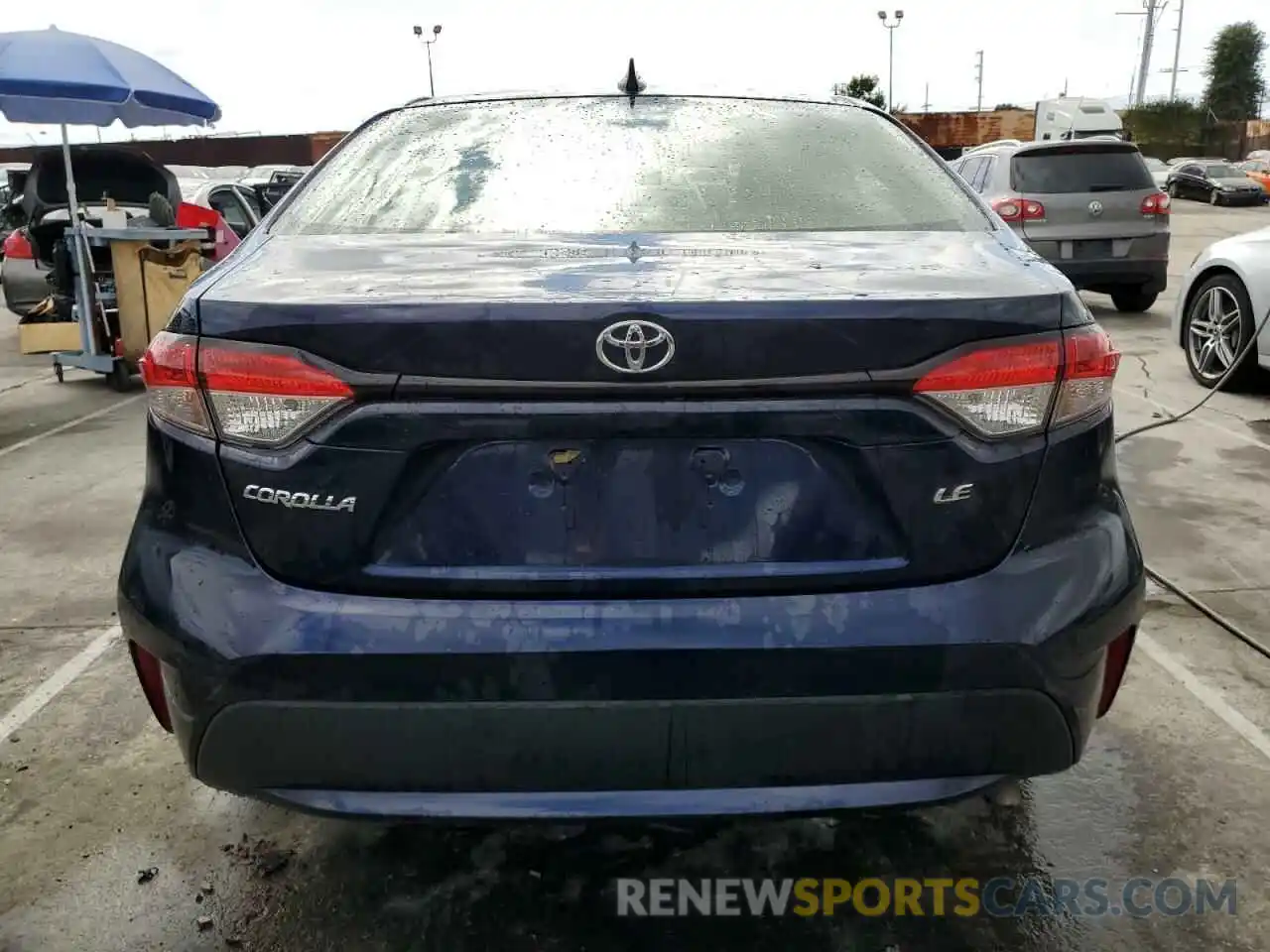 6 Photograph of a damaged car JTDHPRAE7LJ069652 TOYOTA COROLLA 2020