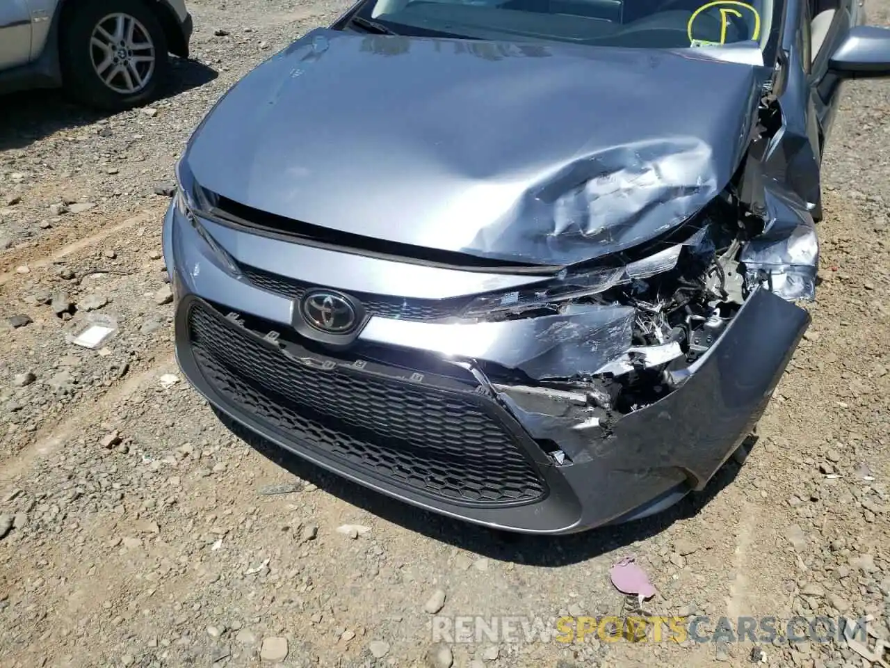 9 Photograph of a damaged car JTDHPRAE8LJ002137 TOYOTA COROLLA 2020