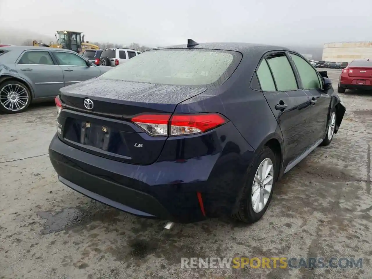 4 Photograph of a damaged car JTDHPRAE8LJ002252 TOYOTA COROLLA 2020