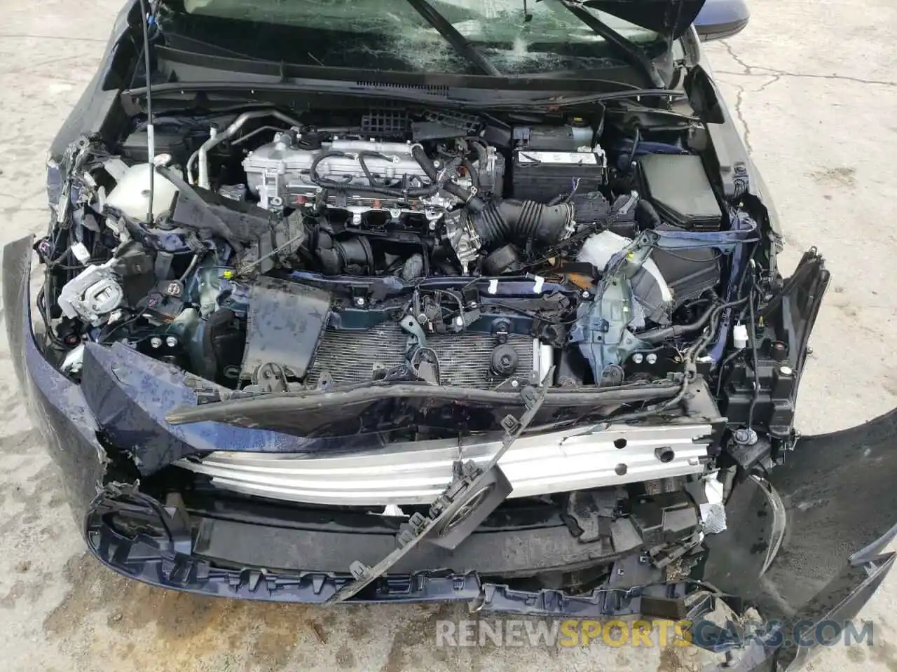 7 Photograph of a damaged car JTDHPRAE8LJ002252 TOYOTA COROLLA 2020