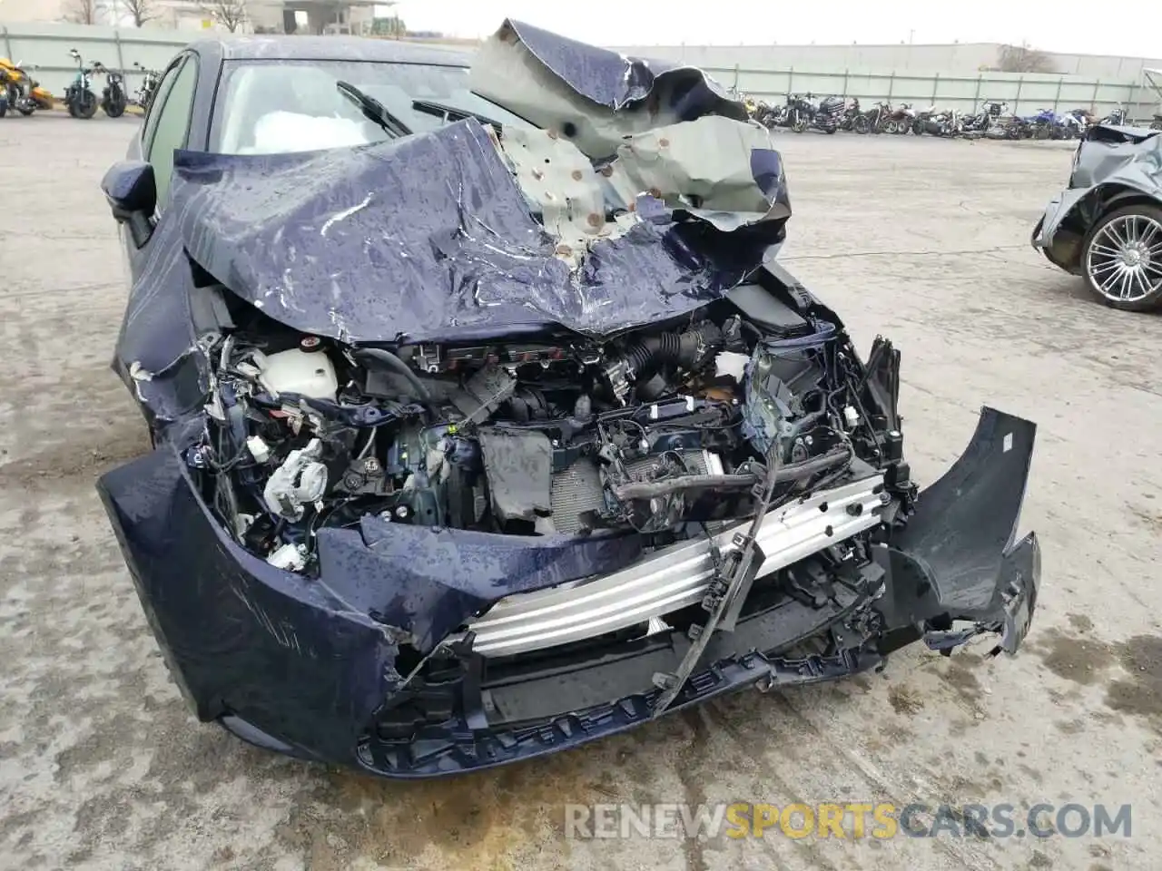 9 Photograph of a damaged car JTDHPRAE8LJ002252 TOYOTA COROLLA 2020