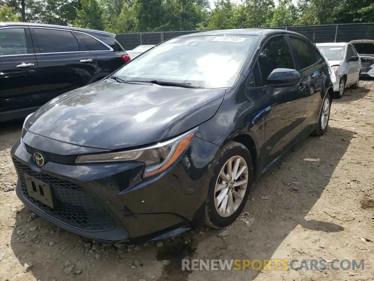 2 Photograph of a damaged car JTDHPRAE8LJ007192 TOYOTA COROLLA 2020