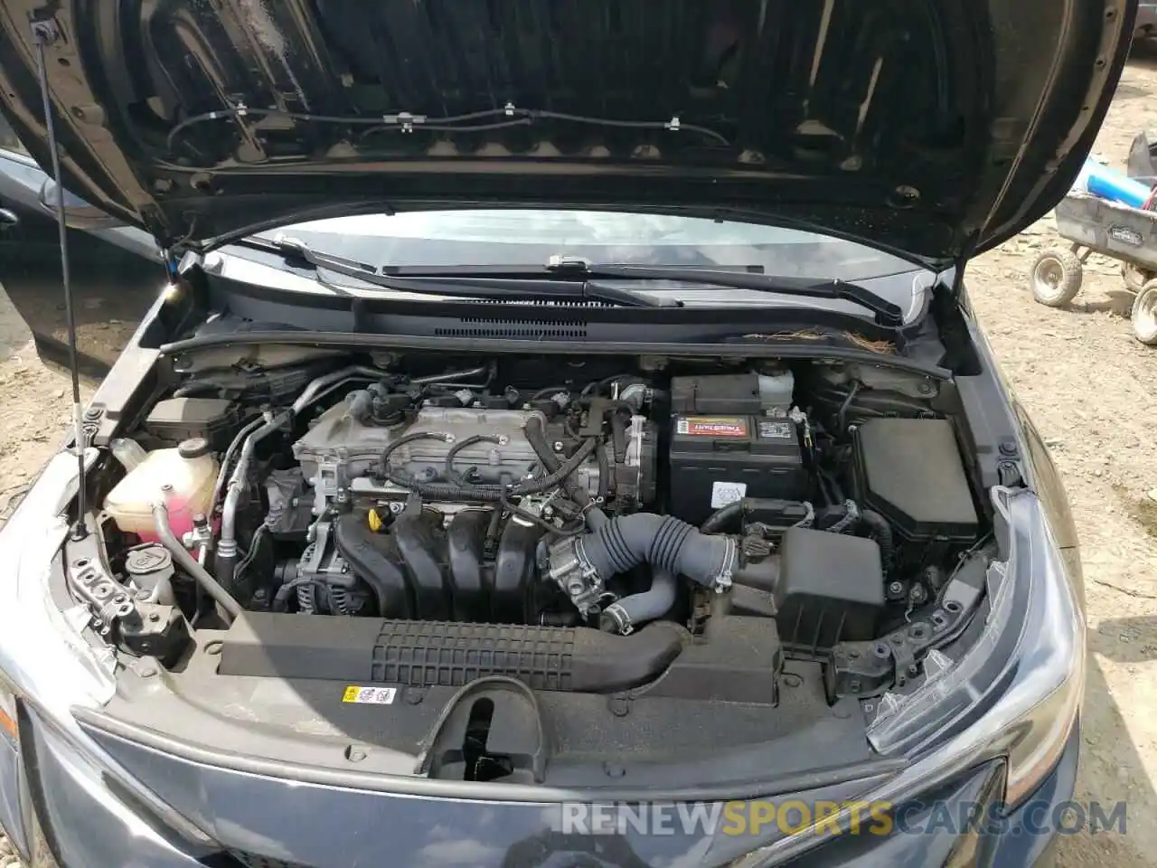 7 Photograph of a damaged car JTDHPRAE8LJ007192 TOYOTA COROLLA 2020