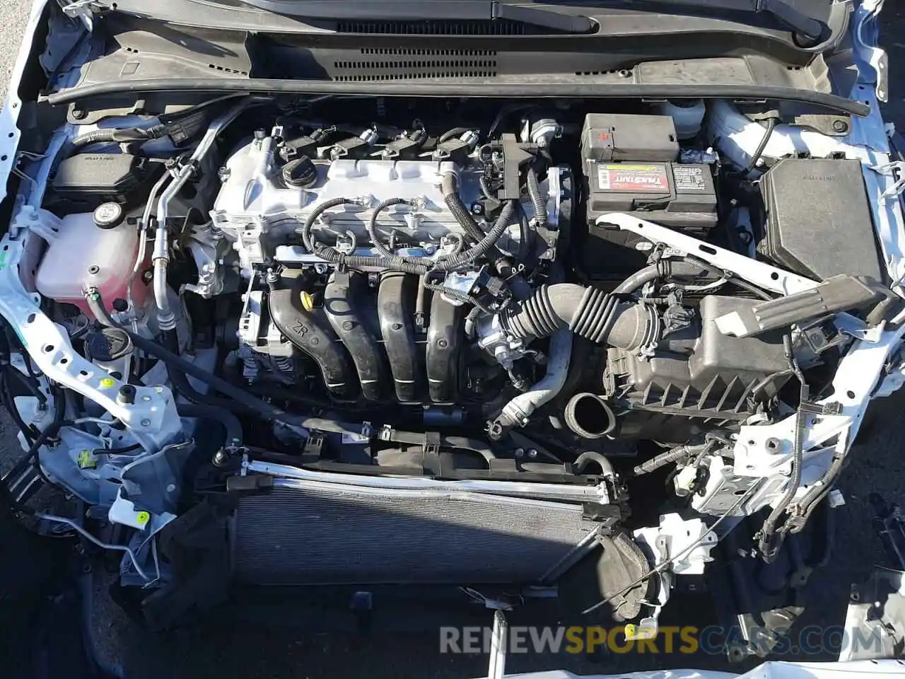 7 Photograph of a damaged car JTDHPRAE8LJ010996 TOYOTA COROLLA 2020