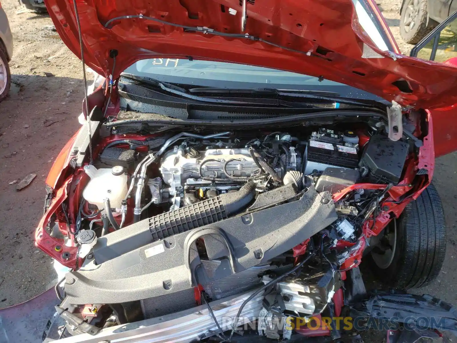 7 Photograph of a damaged car JTDHPRAE8LJ011923 TOYOTA COROLLA 2020