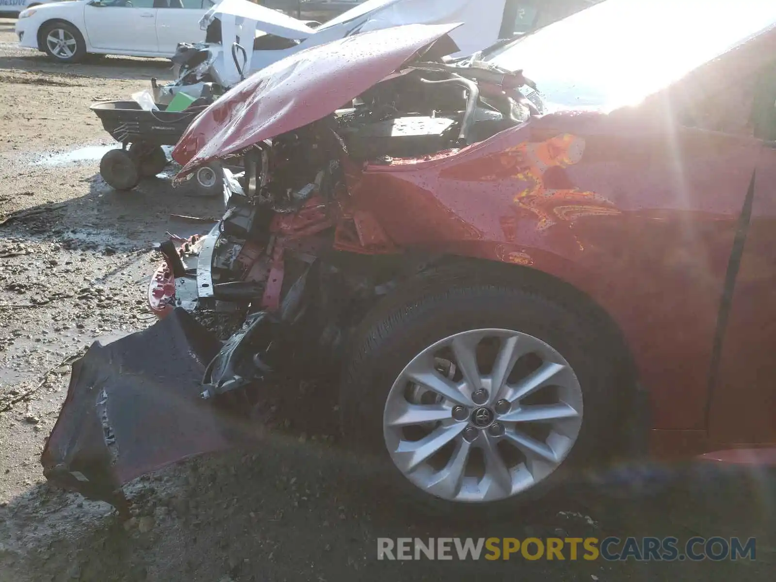 9 Photograph of a damaged car JTDHPRAE8LJ011923 TOYOTA COROLLA 2020