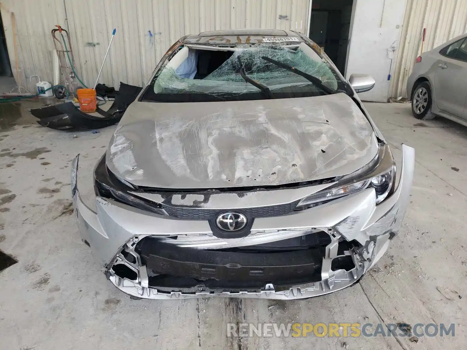 9 Photograph of a damaged car JTDHPRAE8LJ012019 TOYOTA COROLLA 2020