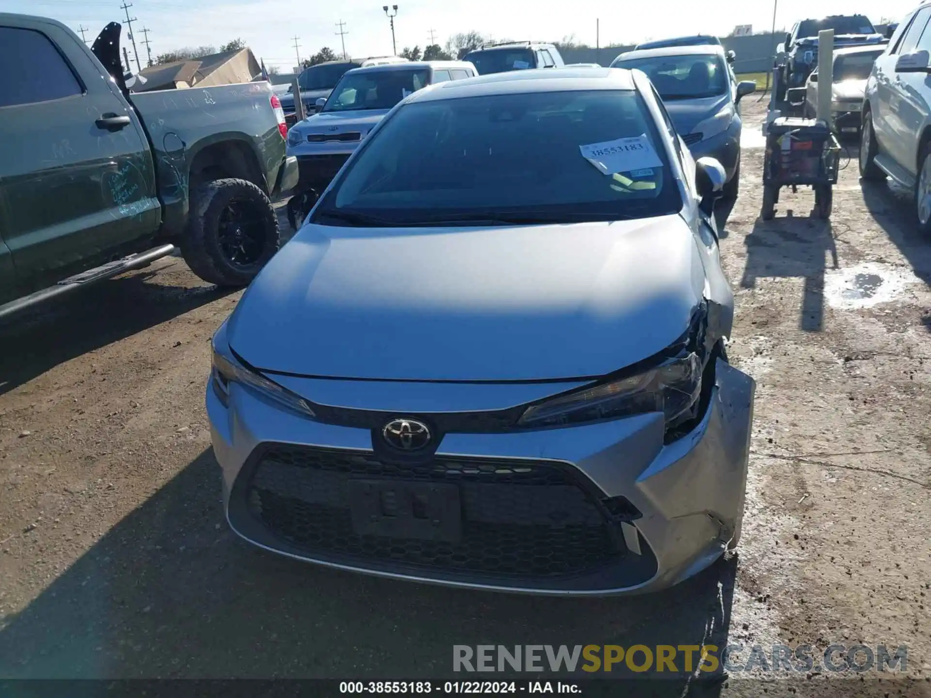 12 Photograph of a damaged car JTDHPRAE8LJ015826 TOYOTA COROLLA 2020