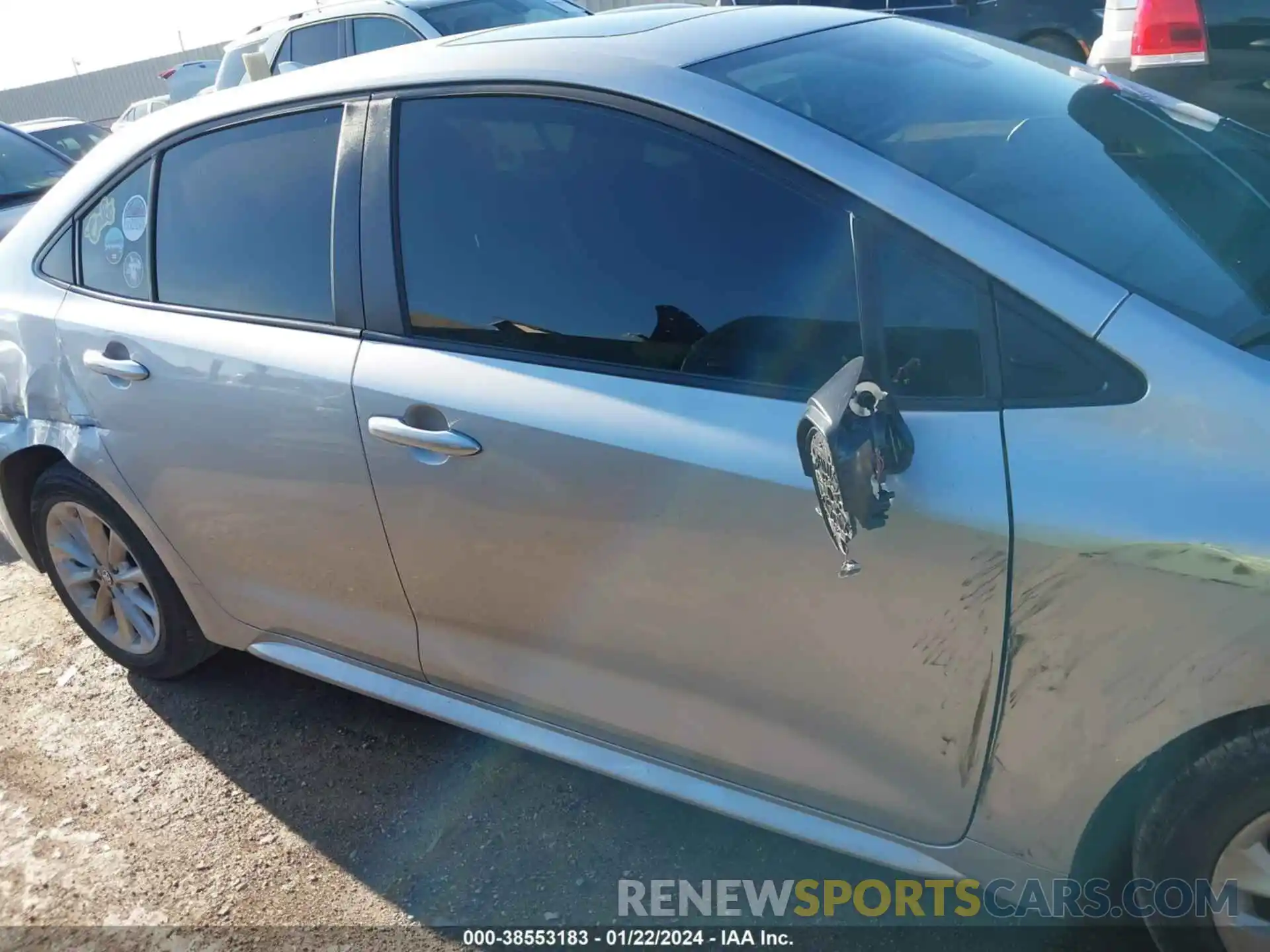 13 Photograph of a damaged car JTDHPRAE8LJ015826 TOYOTA COROLLA 2020