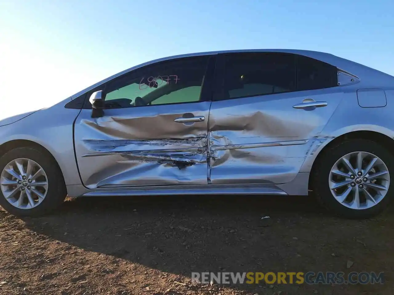 9 Photograph of a damaged car JTDHPRAE8LJ029385 TOYOTA COROLLA 2020